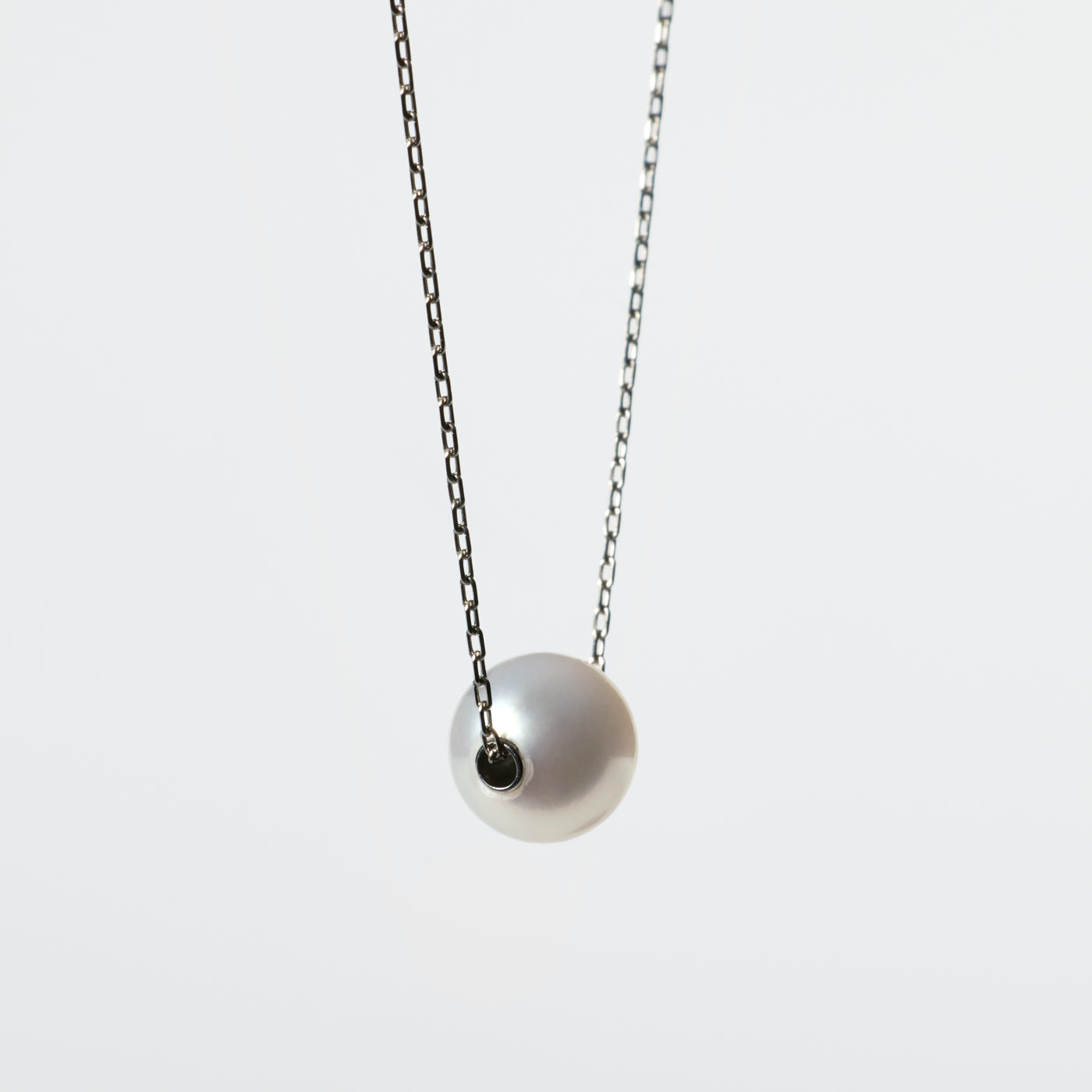 【ESSENTIALS】 6.0-6.5mm Single Akoya Pearl Necklace / PT