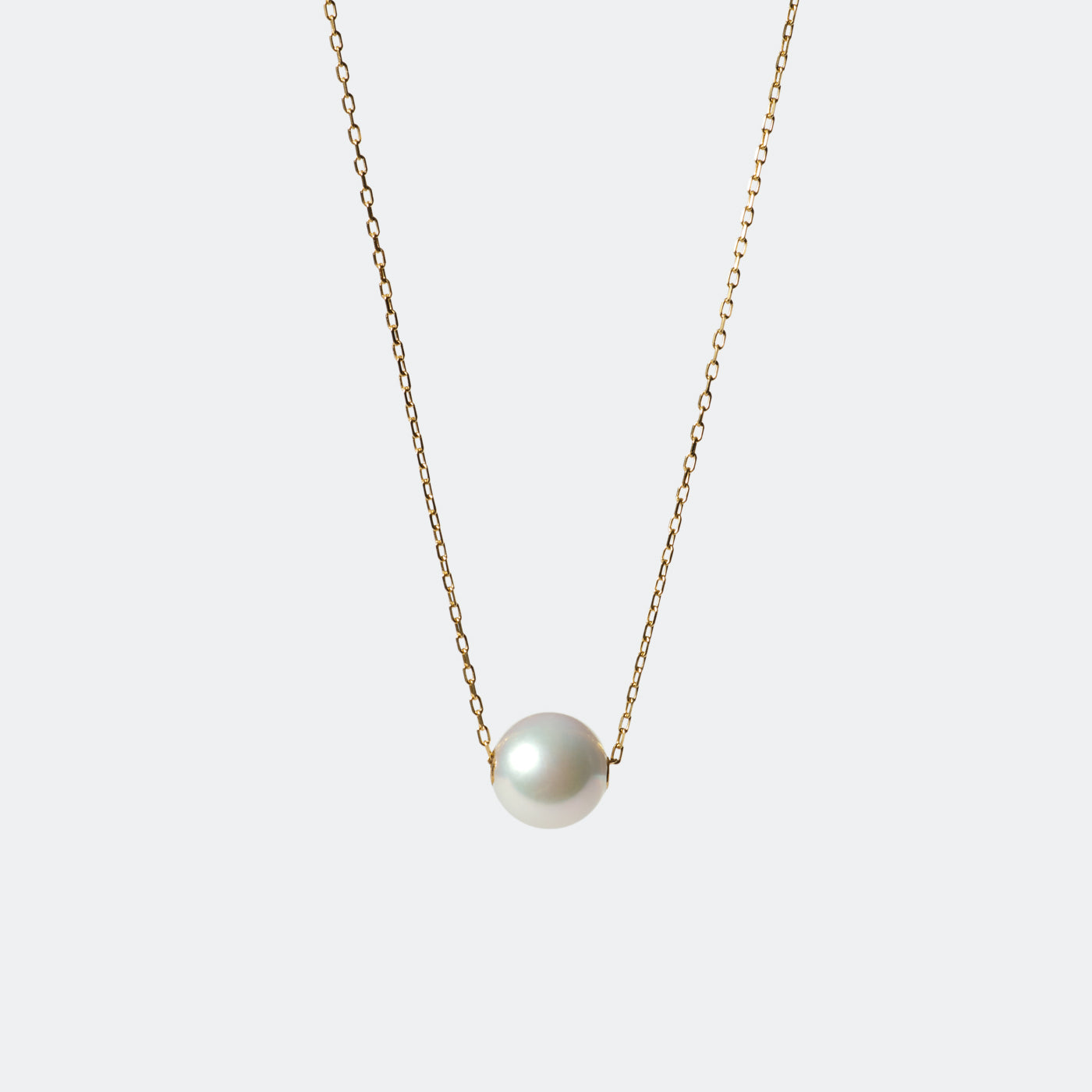 【ESSENTIALS】 6.0-6.5mm Single Akoya Pearl Necklace / K18