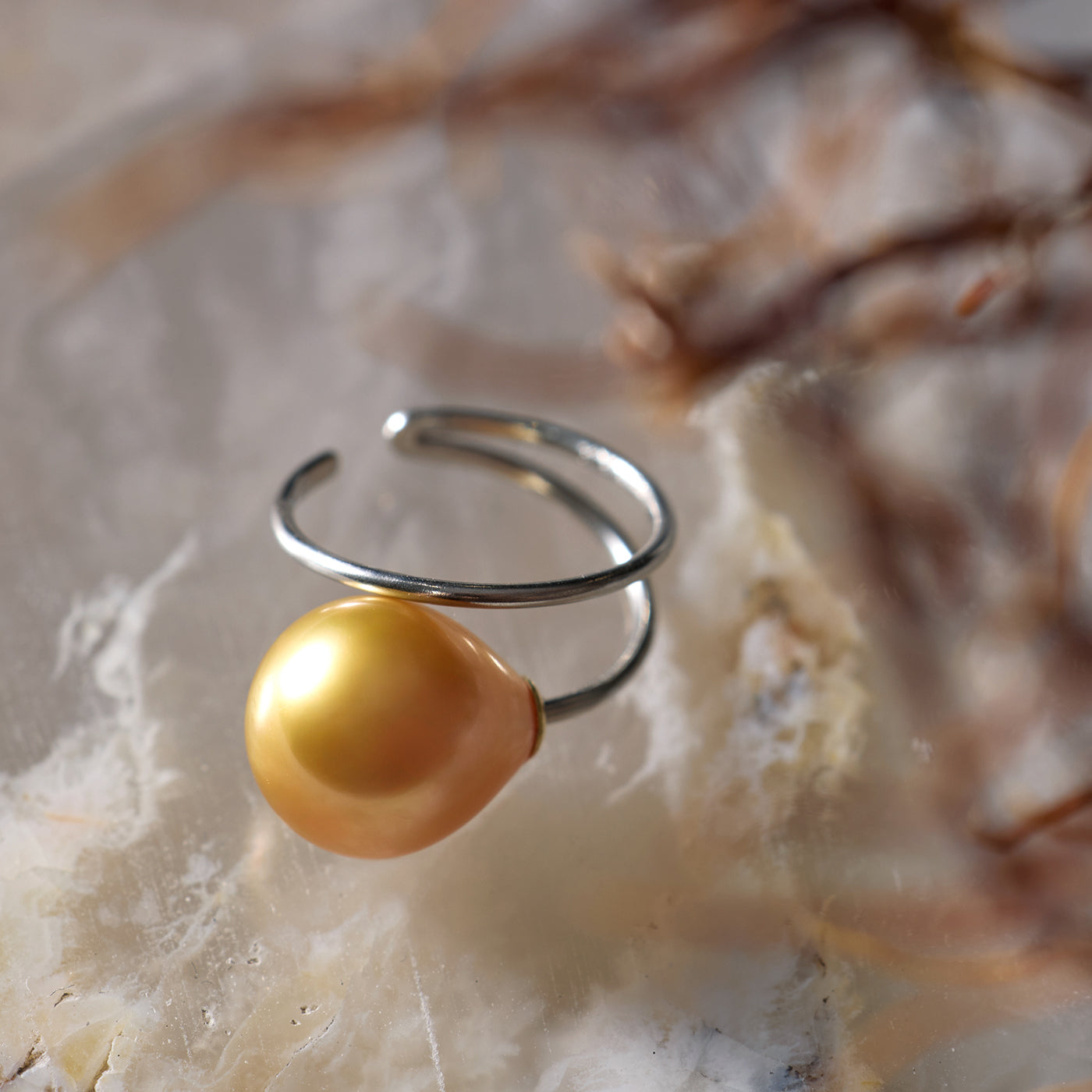 【BASE PARTS】Pt900 Meteor Ear Cuff