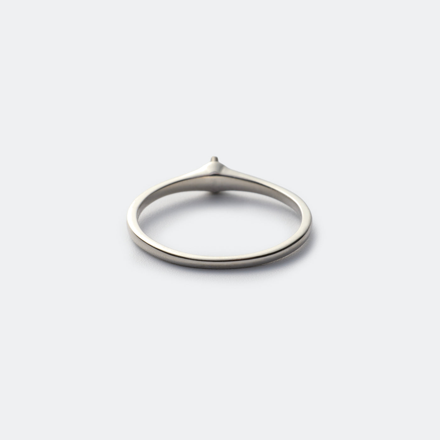 【BASE PARTS】18K YG 1.0mm Flat Ring