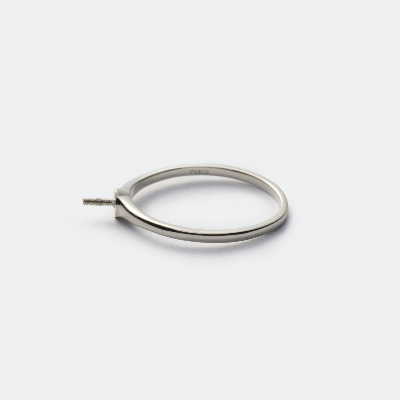 【BASE PARTS】18K YG 1.0mm Flat Ring