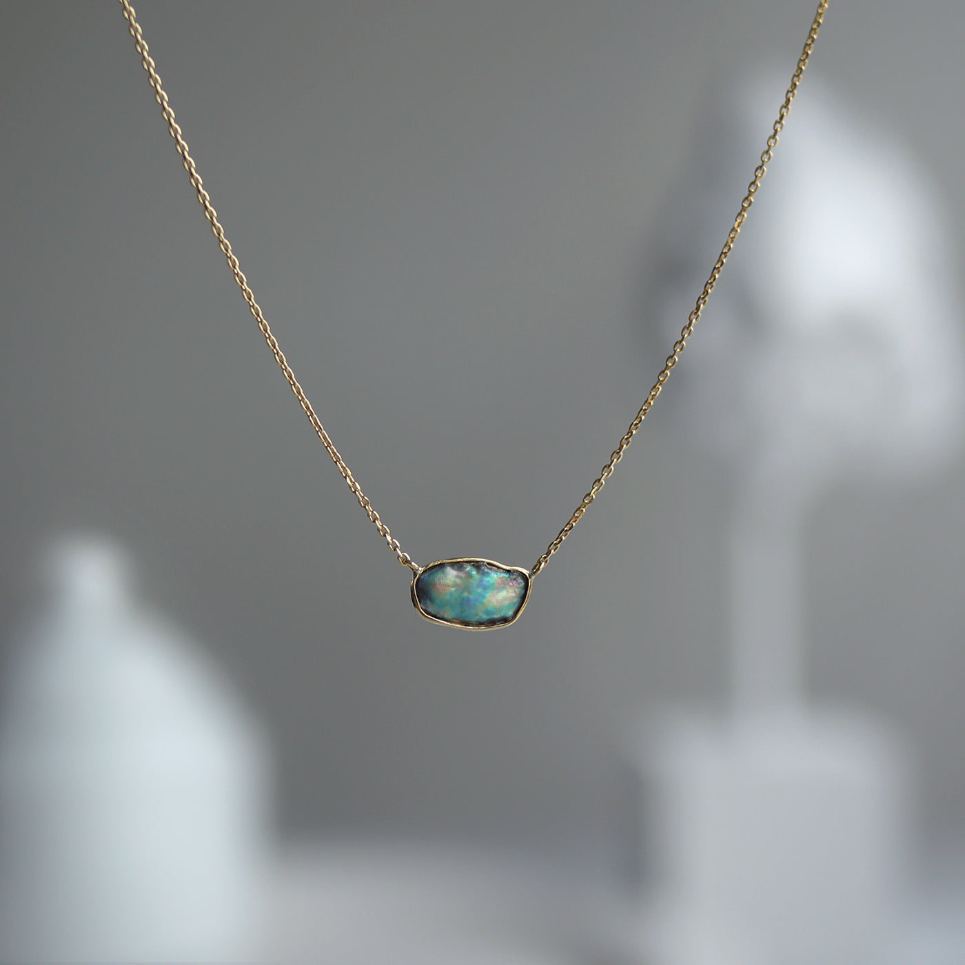 With Baby Necklace - Akoya & Tahitian Keshi