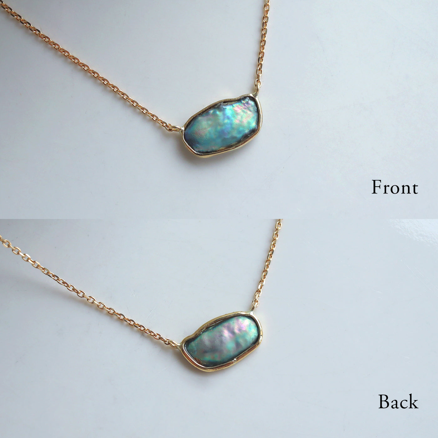 With Baby Necklace - Akoya & Tahitian Keshi