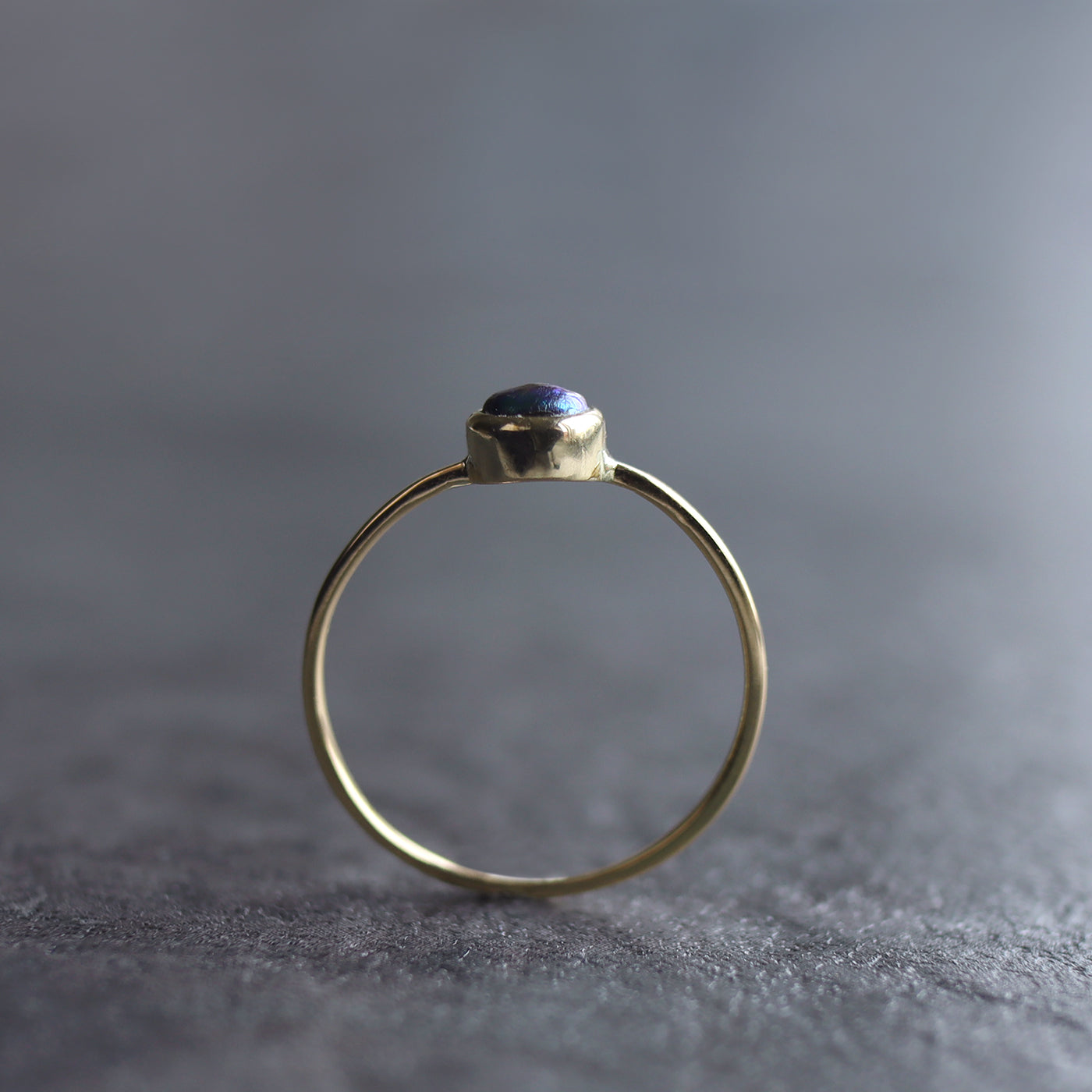 Framed Pearl Ring - Abalone Pearl