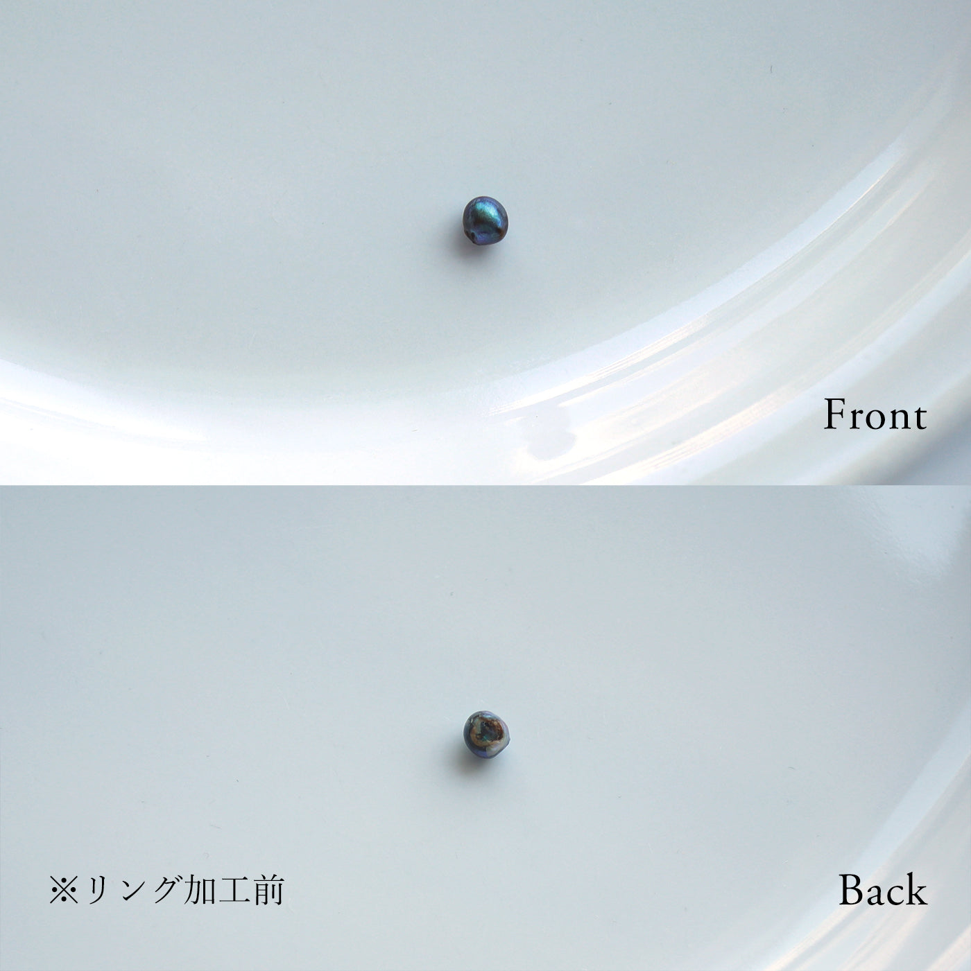 Framed Pearl Ring - Abalone Pearl