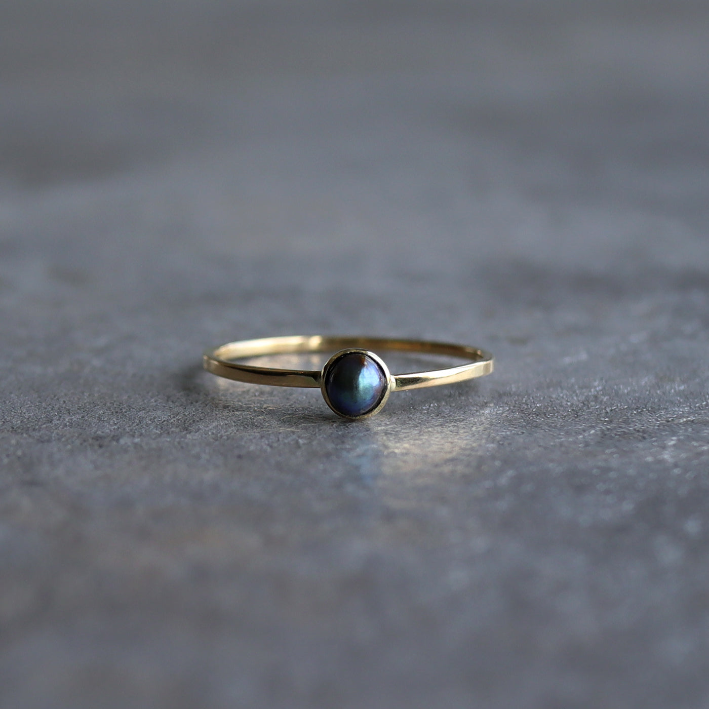 Framed Pearl Ring - Abalone Pearl