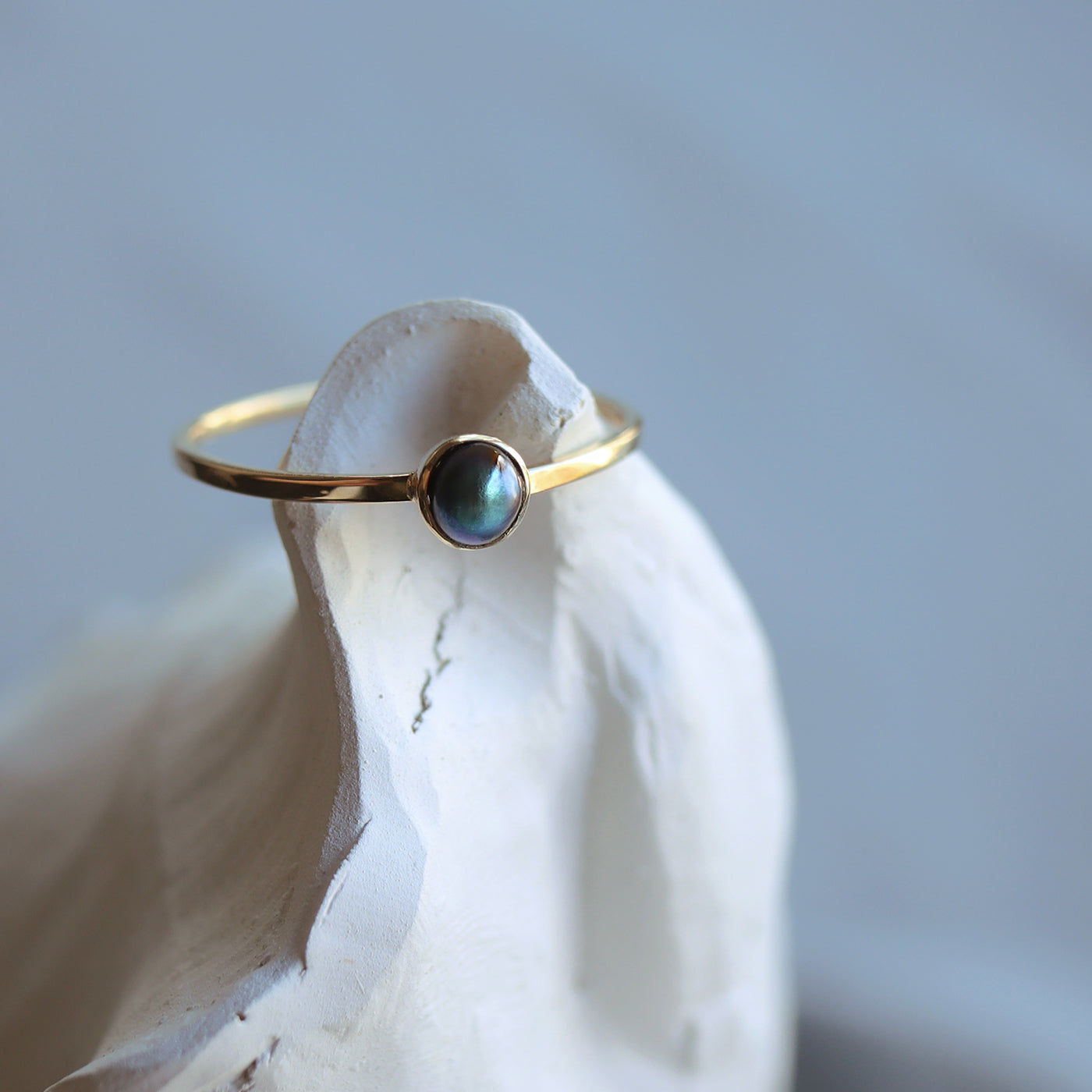 Framed Pearl Ring - Abalone Pearl