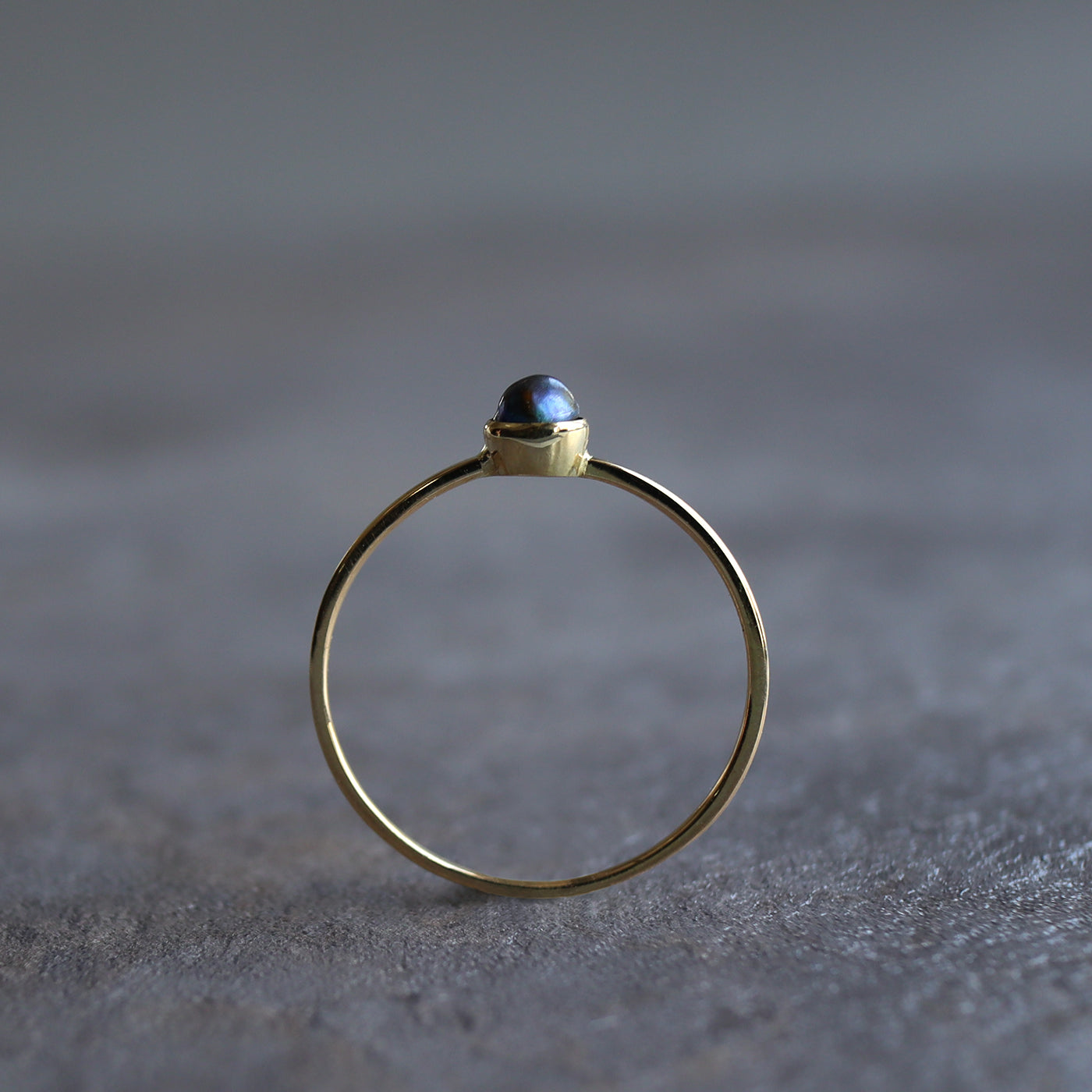 Framed Pearl Ring - Abalone Pearl
