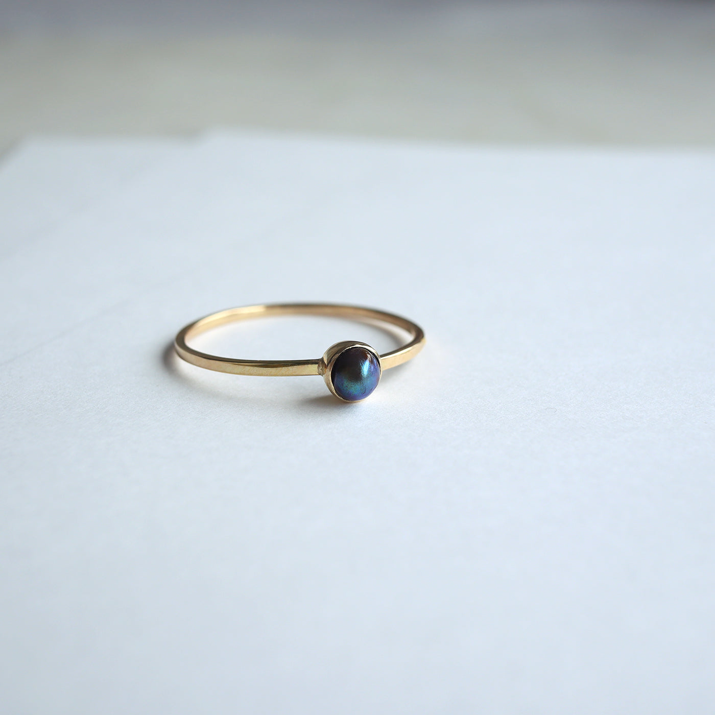 Framed Pearl Ring - Abalone Pearl