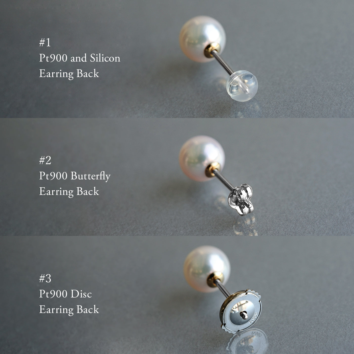 【BASE PARTS】18K YG Stud Earring with Butterfly Backing