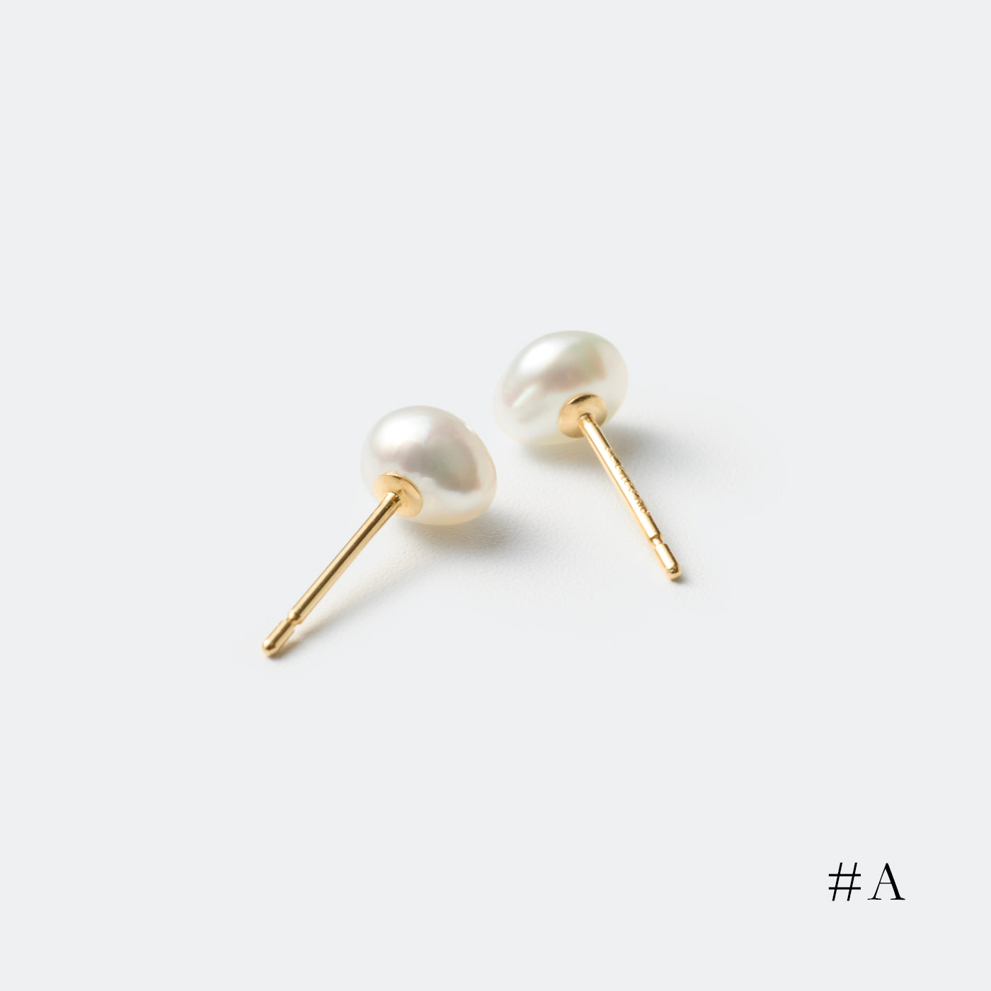 Keshi Studs - 4mm S.S.P. Keshi