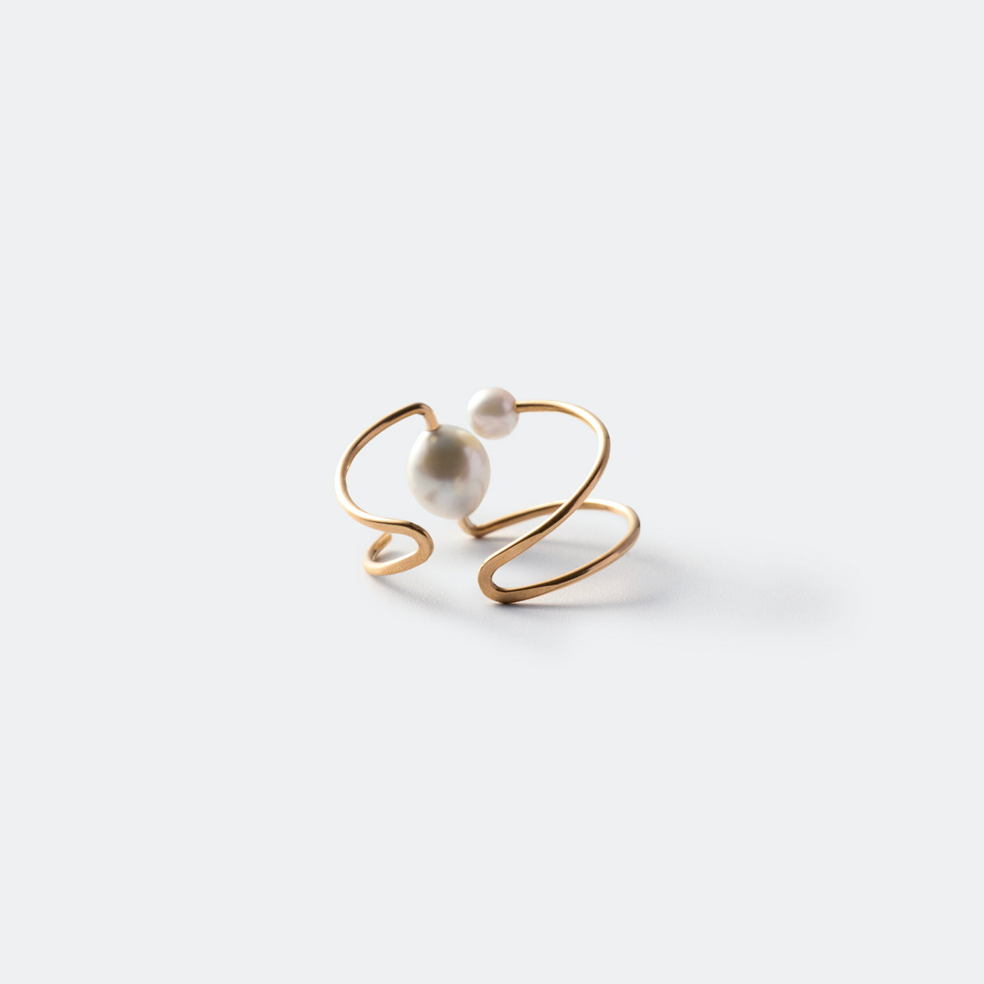 Clip Ear Cuff - S.S.P. Keshi Pearl