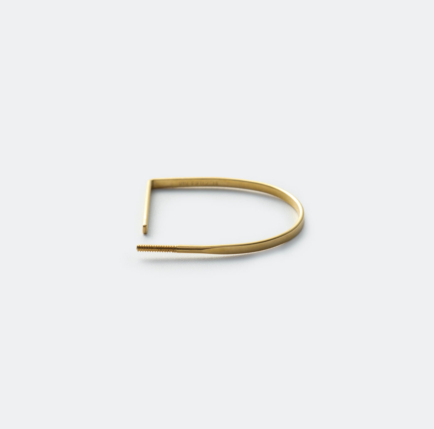 【BASE PARTS】18K YG Fill Gap Ring