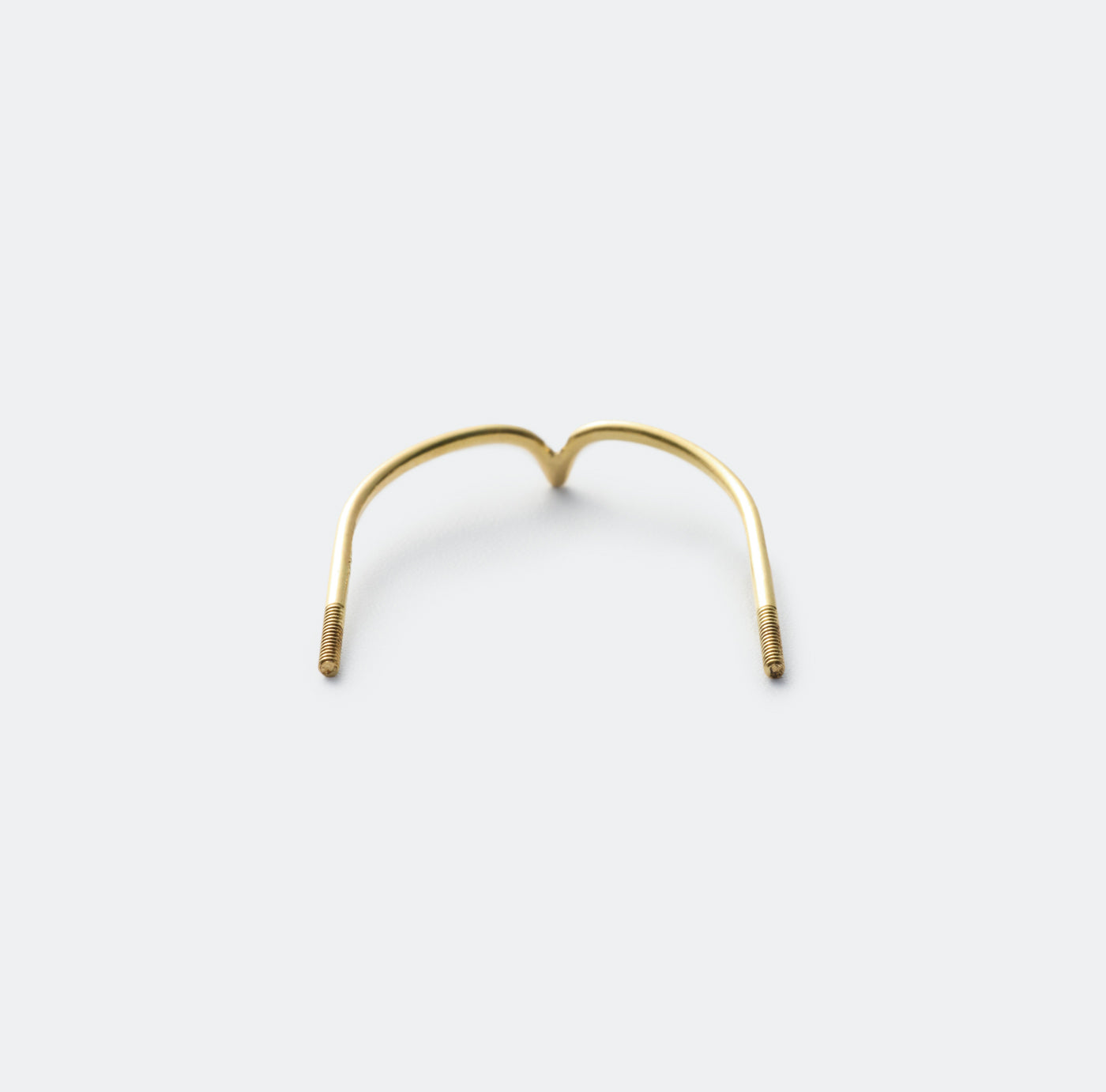 【BASE PARTS】K18YG Fork Ring