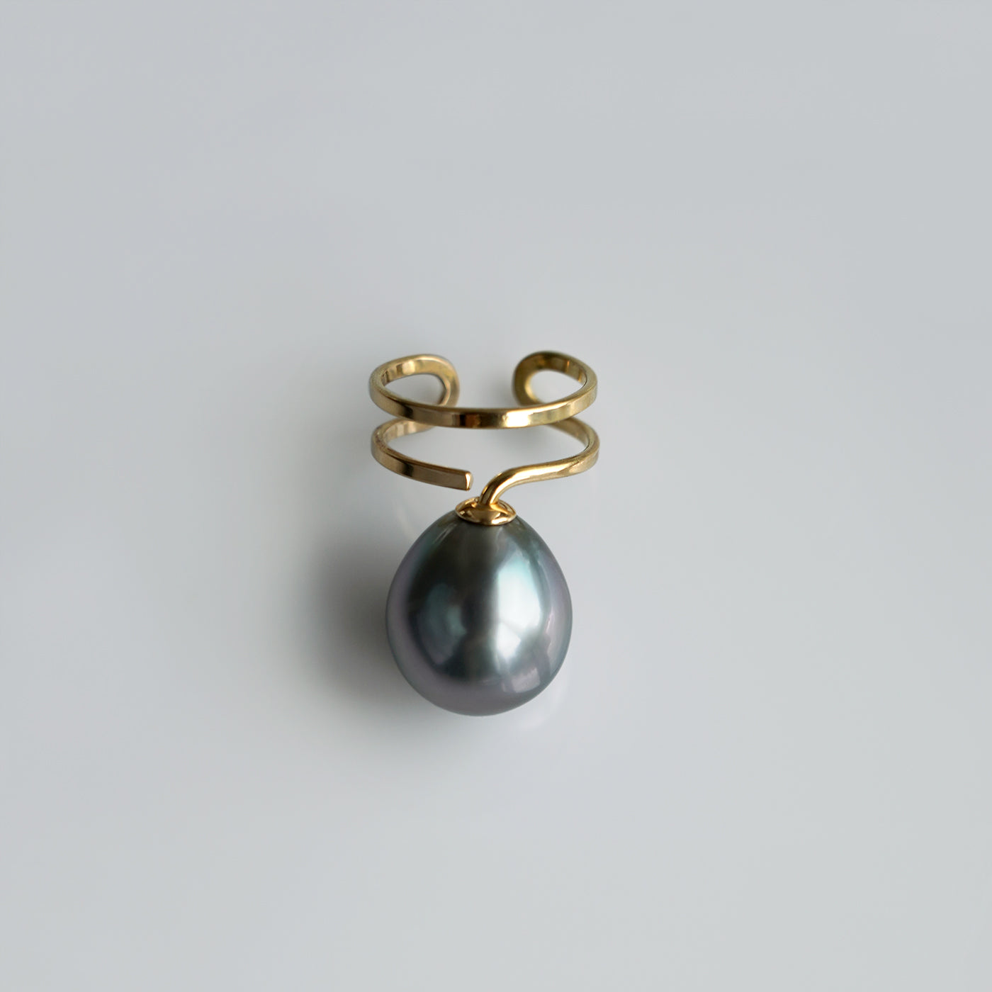 【BASE PARTS】K18YG Orbit Ear Cuff