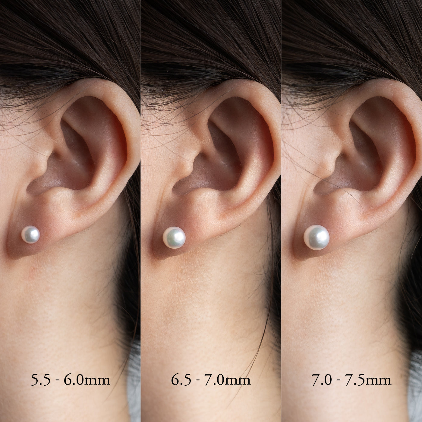 【ESSENTIALS】6.5-7.0mm Akoya Pearl Studs