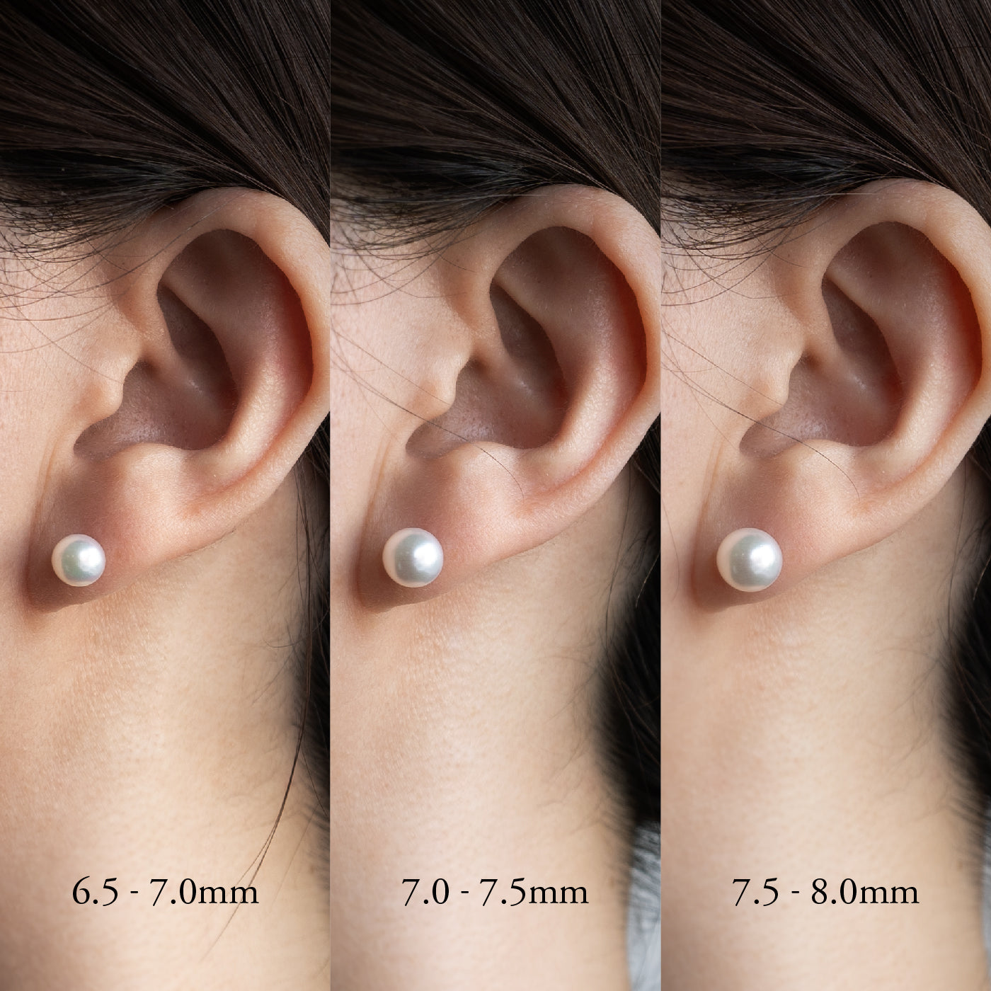 【ESSENTIALS】7.0-7.5mm Akoya Pearl Studs