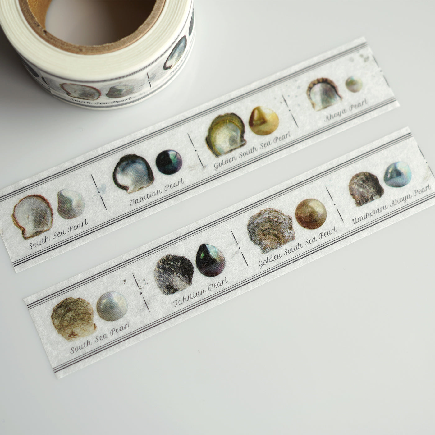 【COLLECTIBLE】Masking Tape "パールと母貝" 20mm