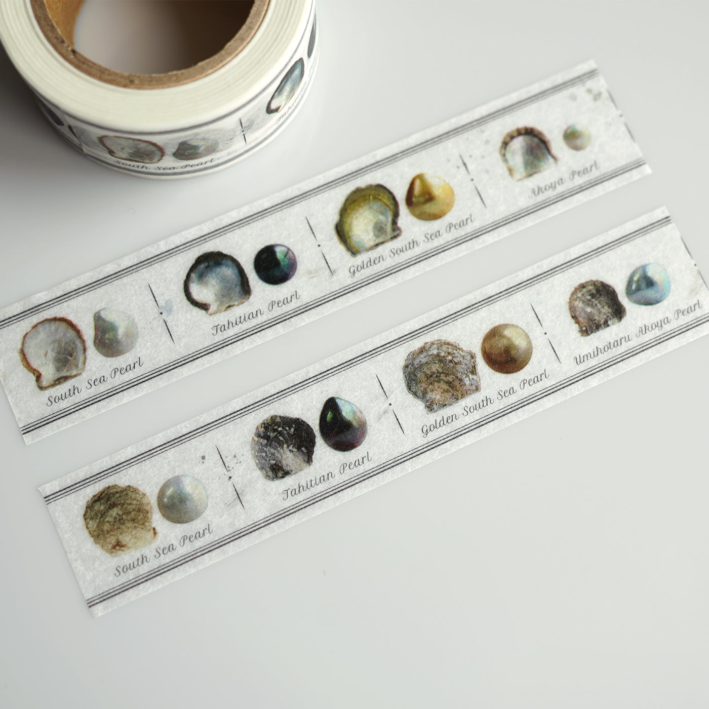 【COLLECTIBLE】Masking Tape "Pearl&Mather Shell" 20mm