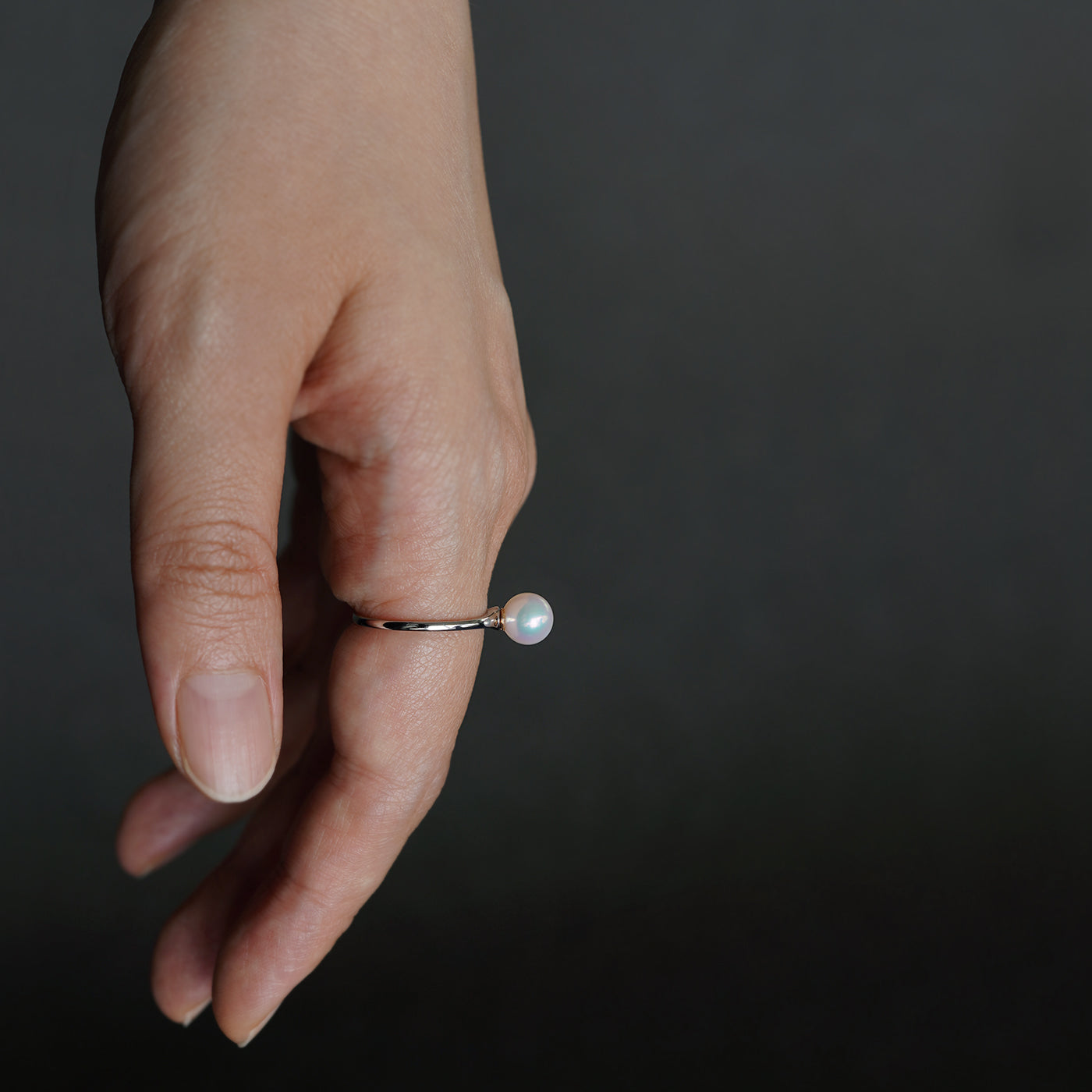 【BASE PARTS】18K YG 1.0mm Flat Ring