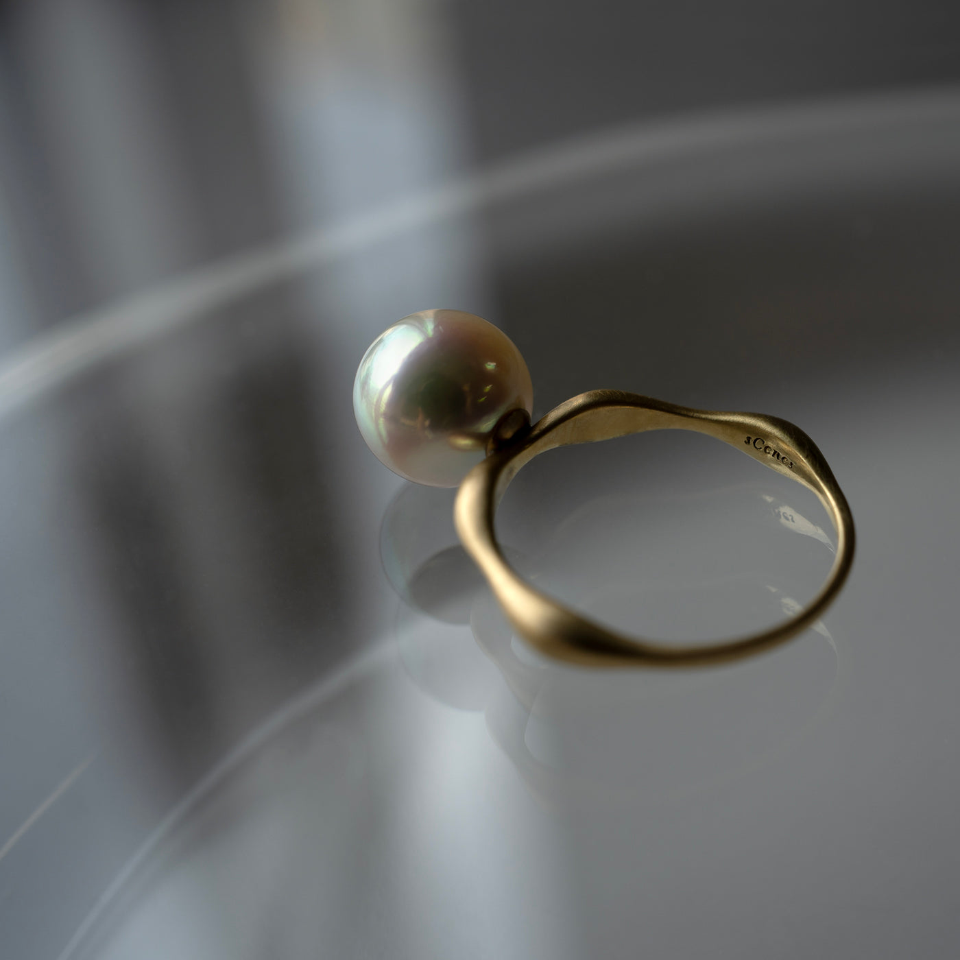 Flutter Ring -Akoya #8
