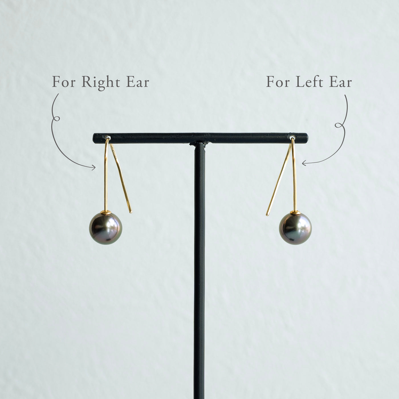 【BASE PARTS】K18YG Twist Hook Pierced Earring