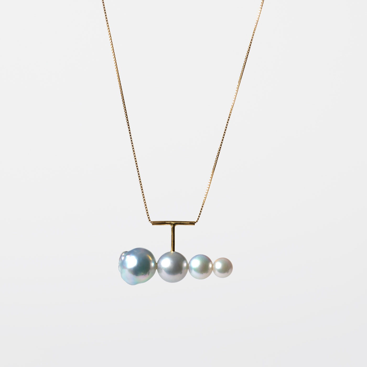 Graduated Pearl Fuyuu Necklace -Akoya