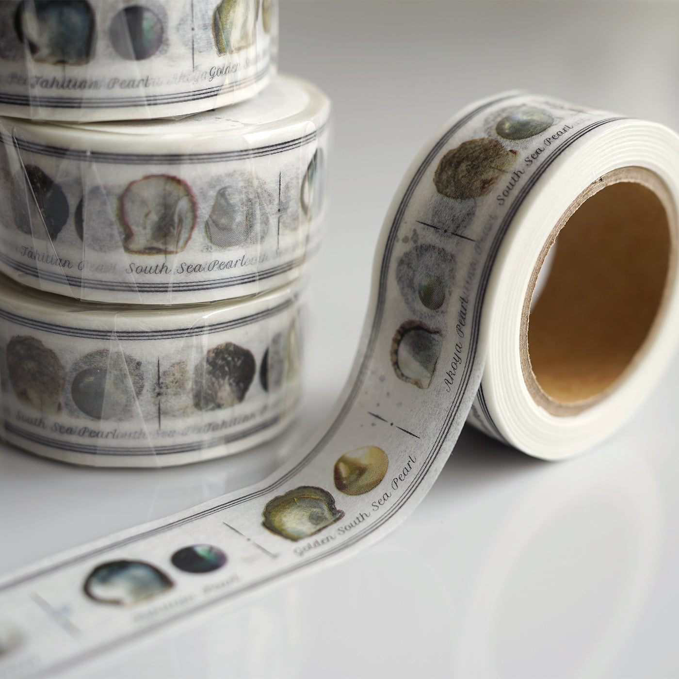 【COLLECTIBLE】Masking Tape "パールと母貝" 20mm
