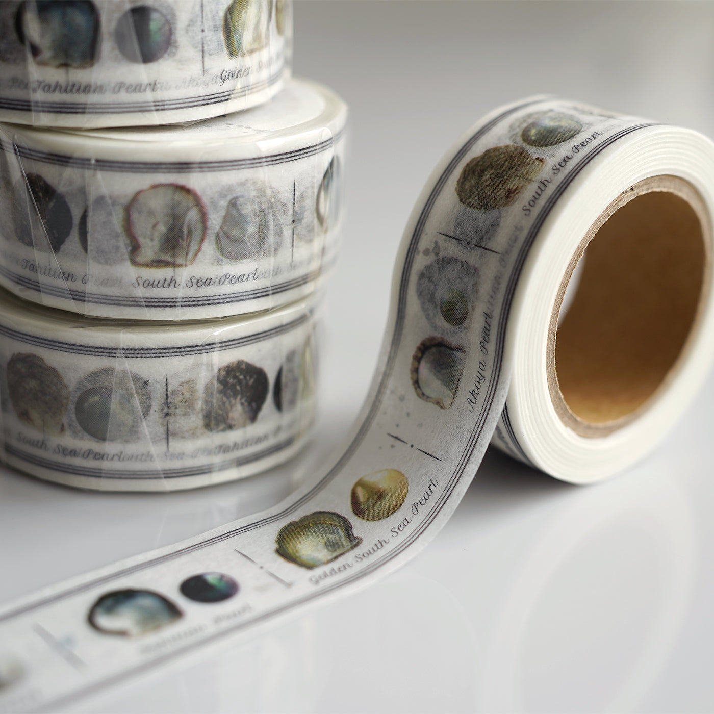【COLLECTIBLE】Masking Tape "Pearl&Mather Shell" 20mm