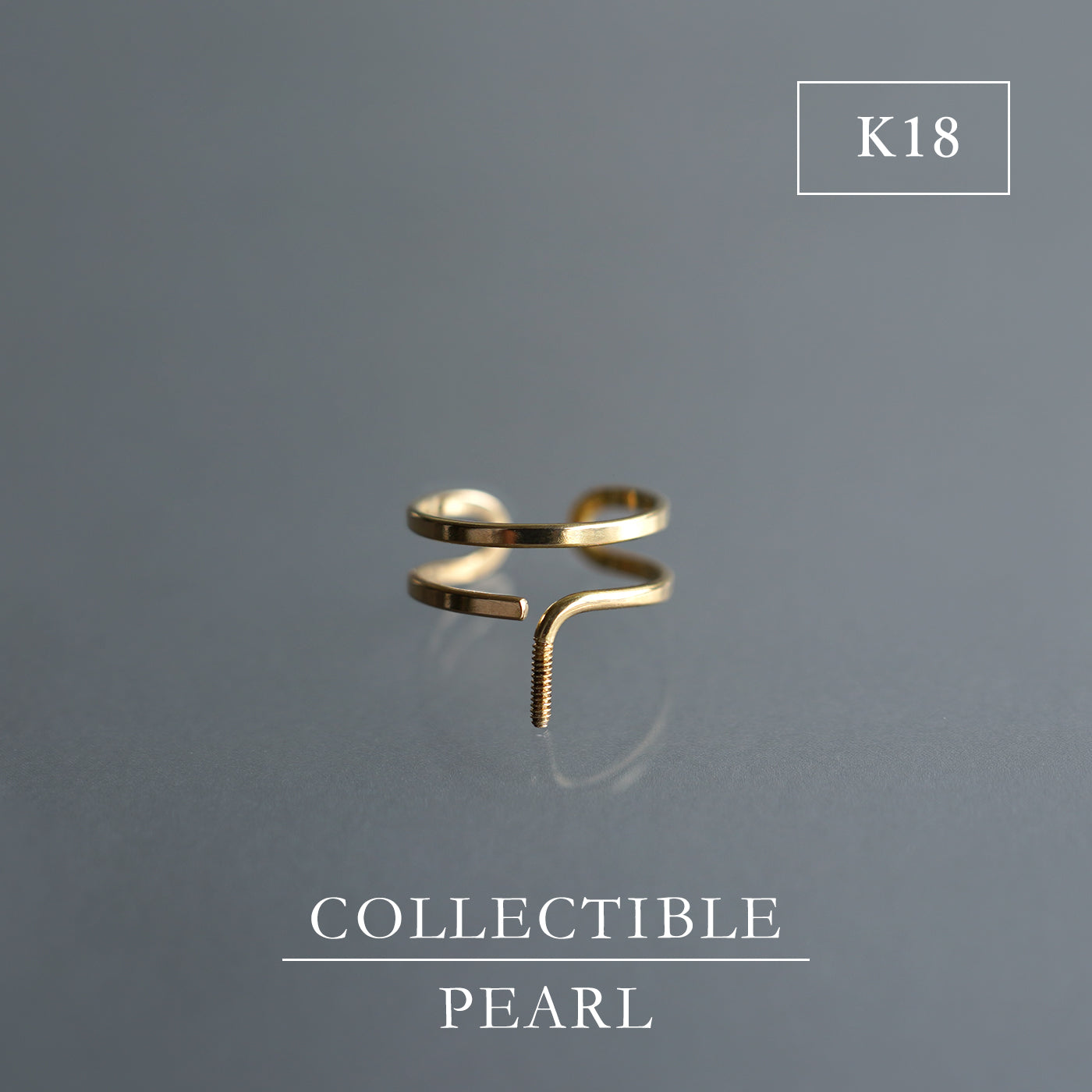 【BASE PARTS】K18YG Ear Cuff