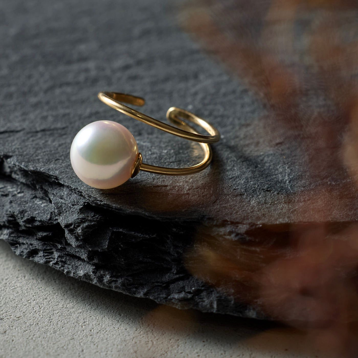 【BASE PARTS】K18YG Meteor Ear Cuff