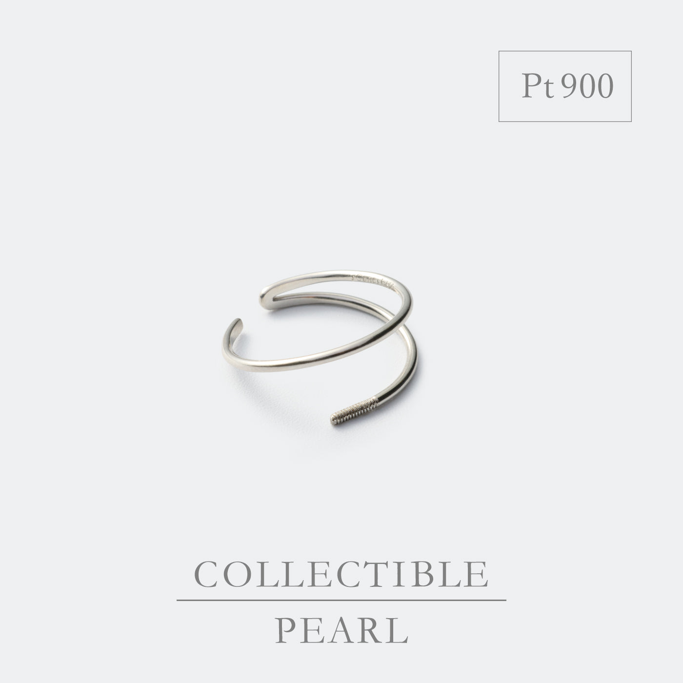 【BASE PARTS】Pt900 Meteor Ear Cuff