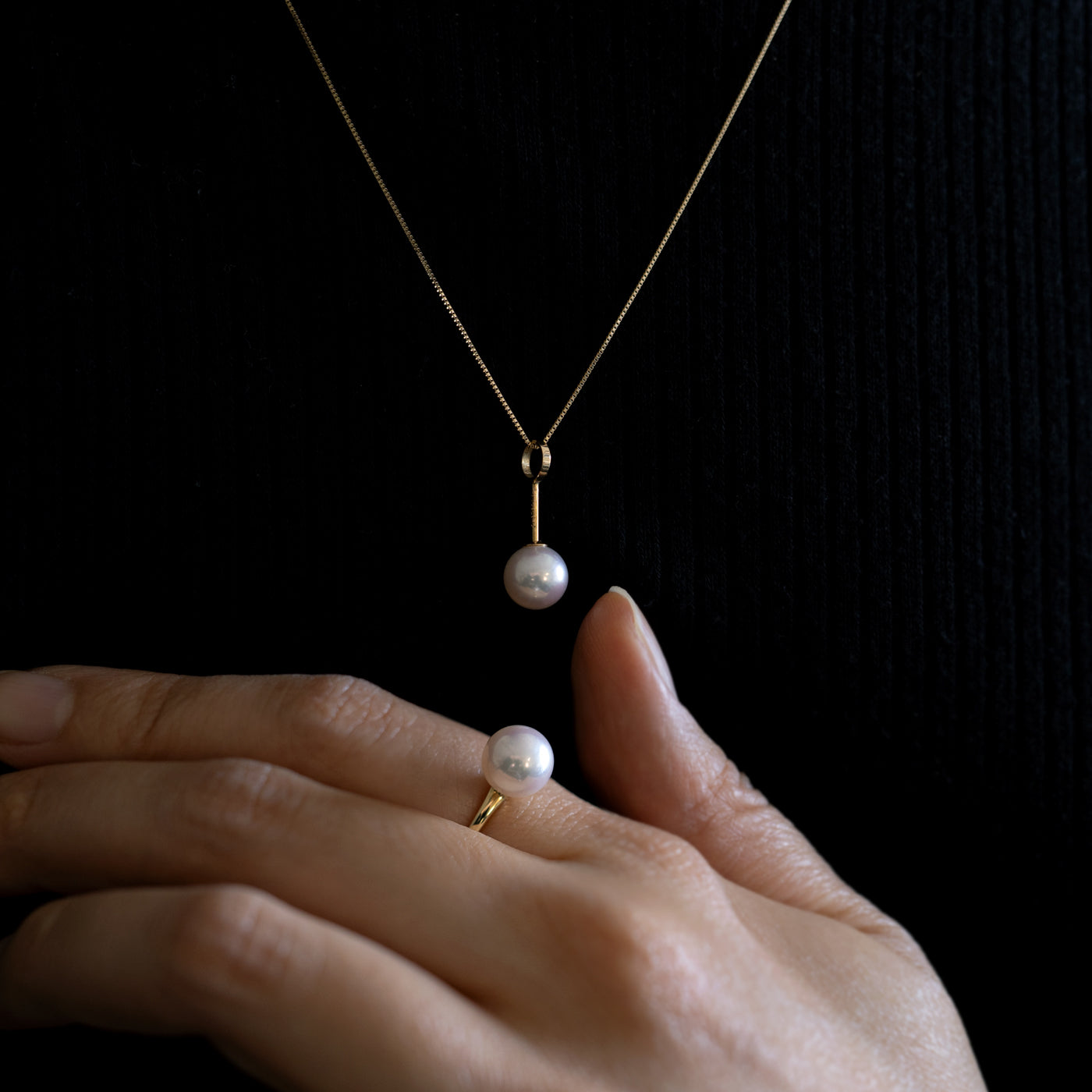 【COLLECTIBLE】Akoya Pearl - Pair (No.PA17310)