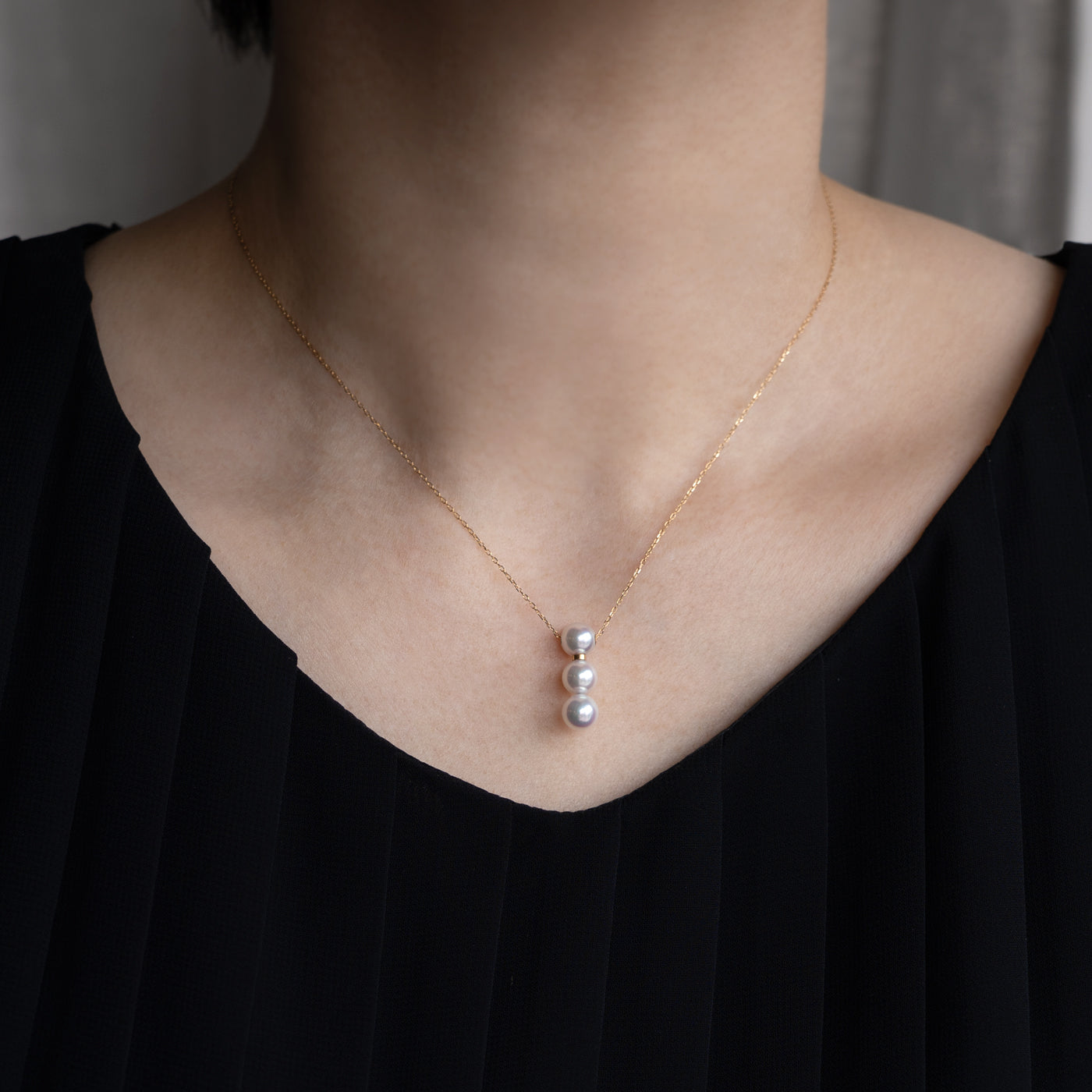 Link Necklace -Akoya