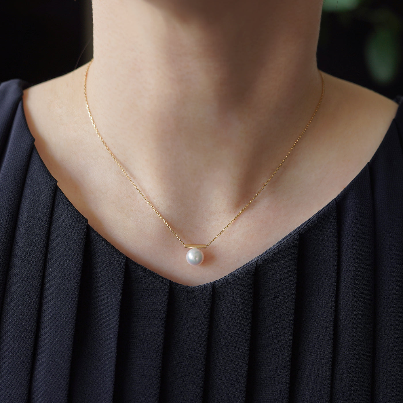 Pearl Dwells Necklace - Akoya Pearl