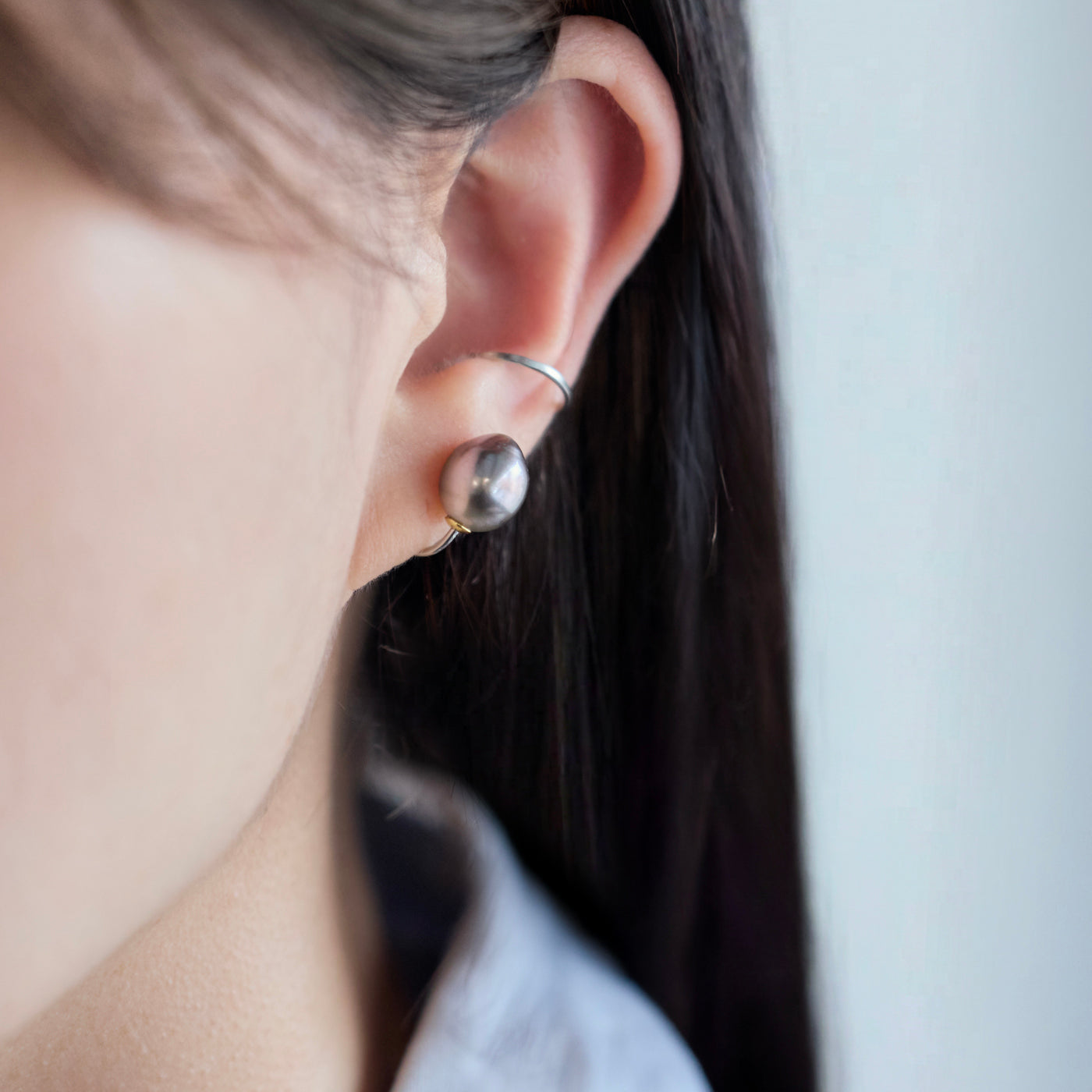 【BASE PARTS】Pt900 Vine Ear Cuff