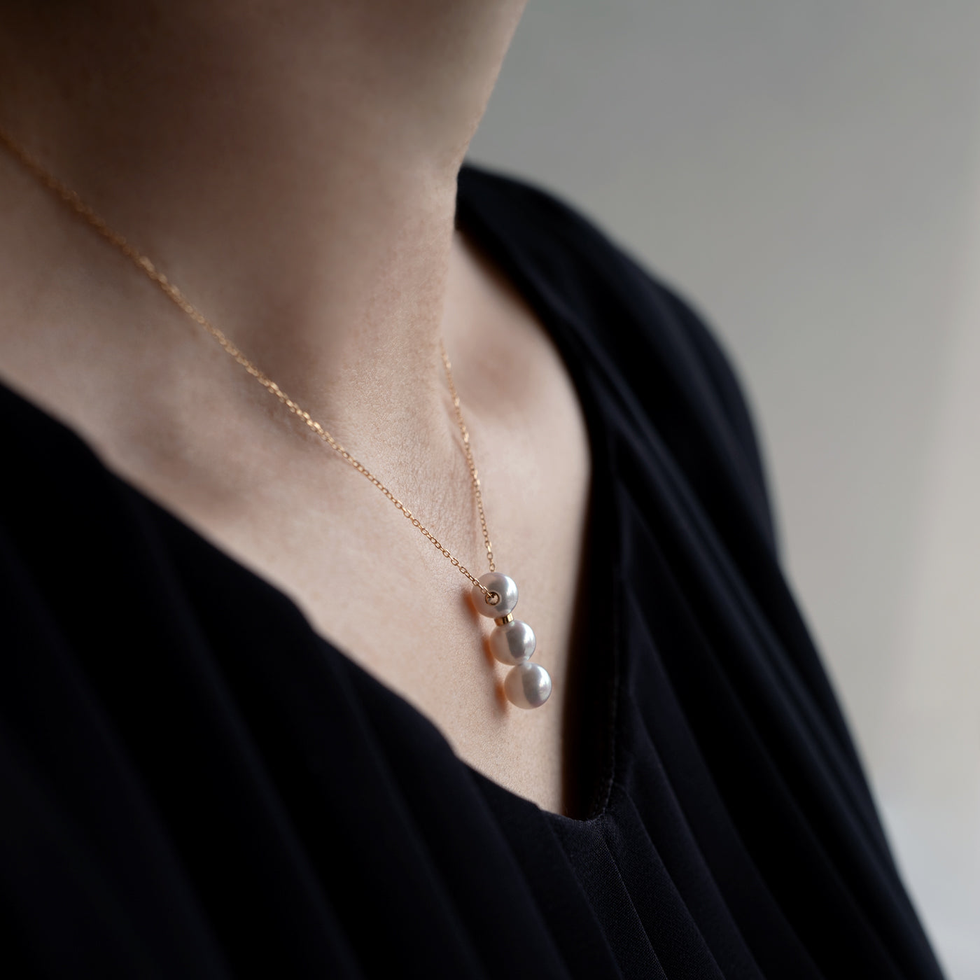 Link Necklace -Akoya