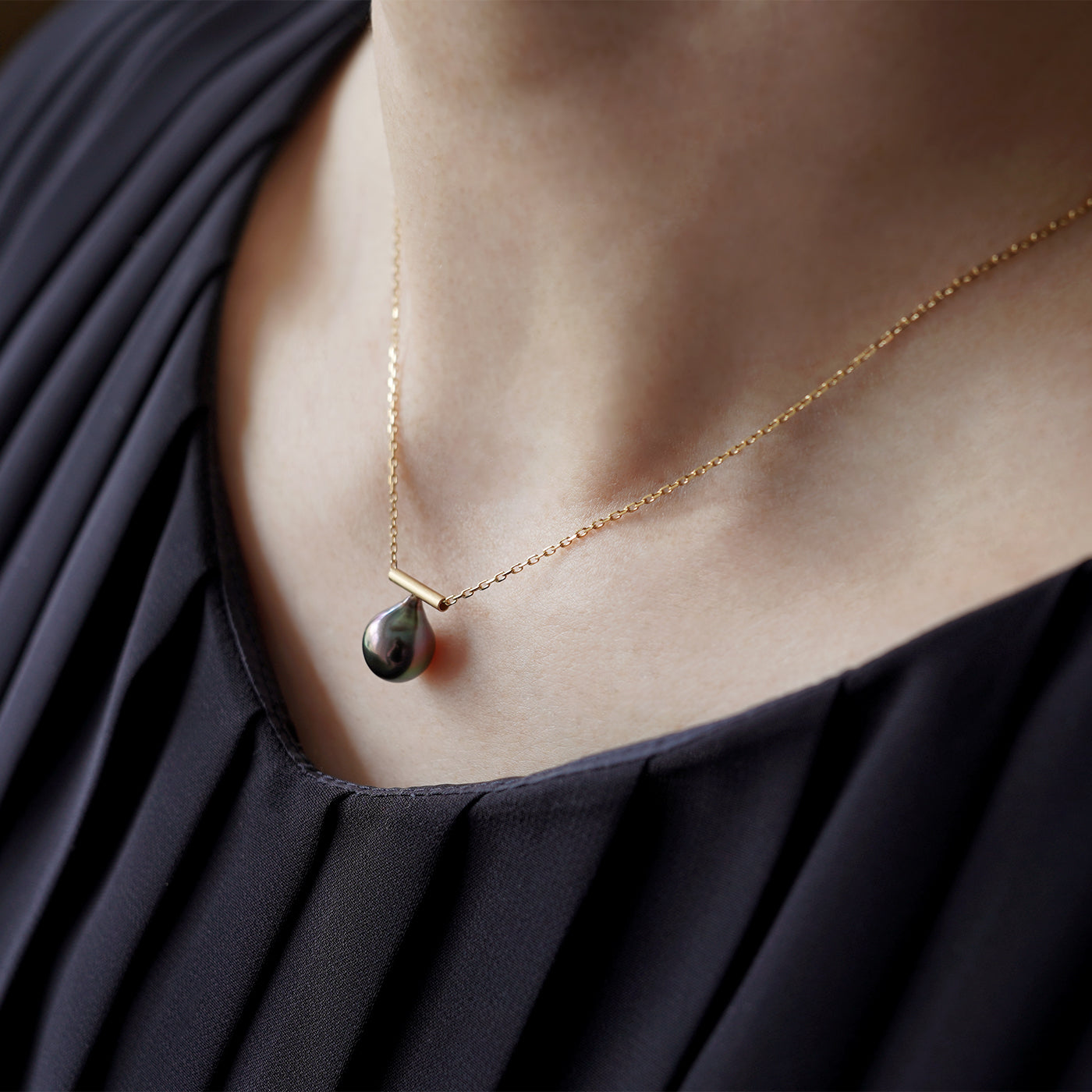 Pearl Dwells Necklace - Tahitian Pearl