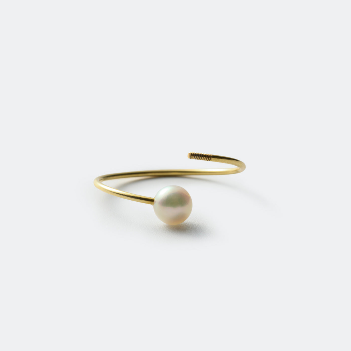 【BASE PARTS】18K YG Open Ring