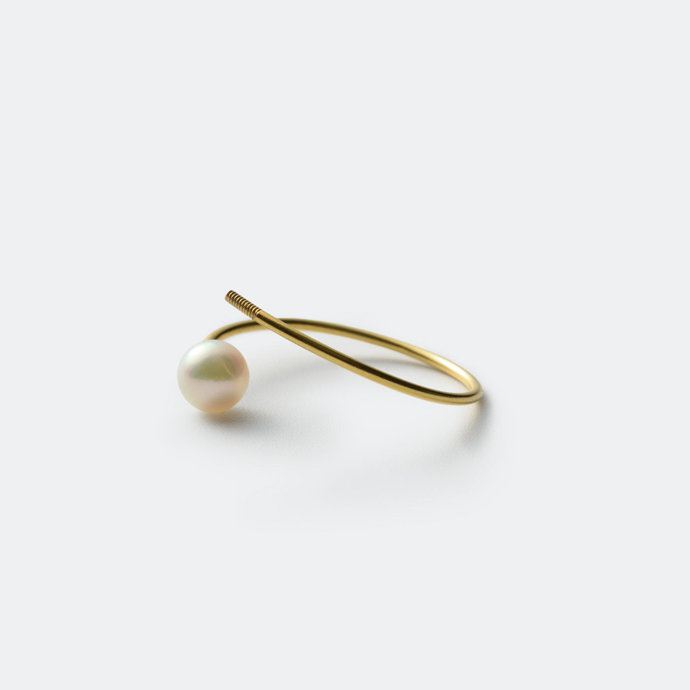 【BASE PARTS】18K YG Open Ring