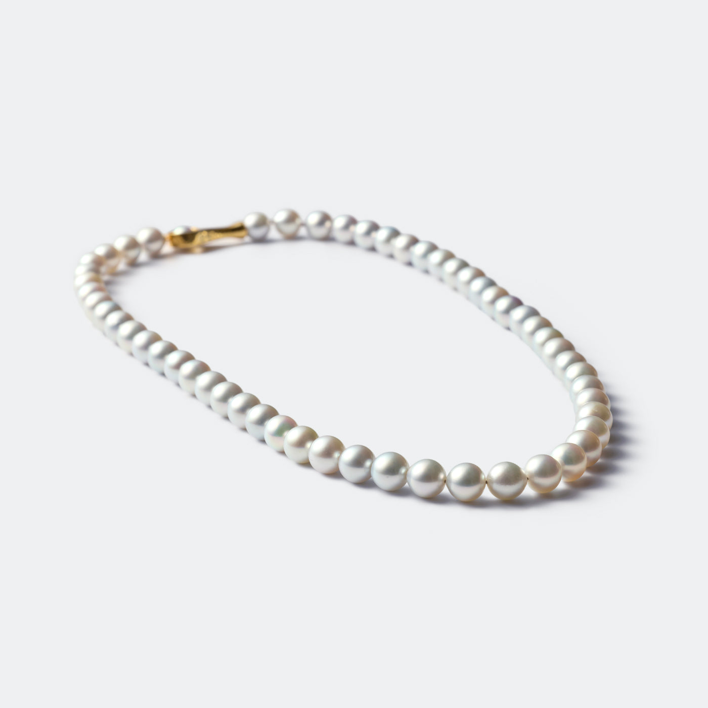【ESSENTIALS】Gray Akoya Pearl Necklace