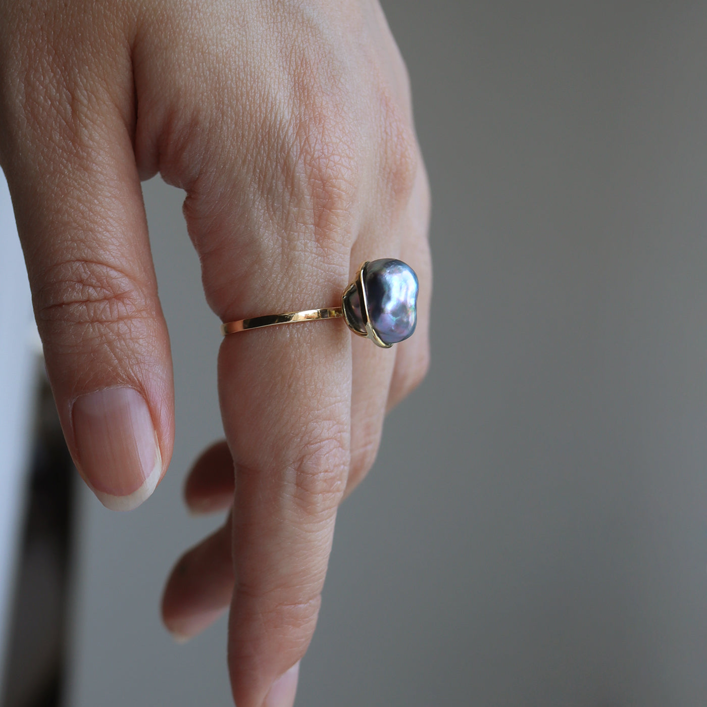 Pearl Envelope Ring - Umihotaru