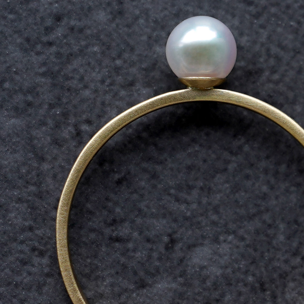Shizumu Pearl Ring - 2.5-3.0mm Baby Akoya