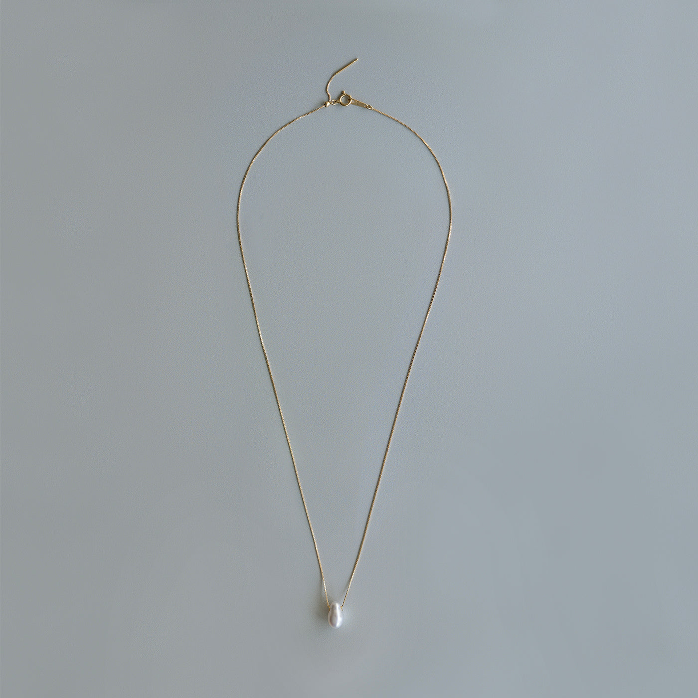 Pearl Tunnel Necklace - South Sea Keshi