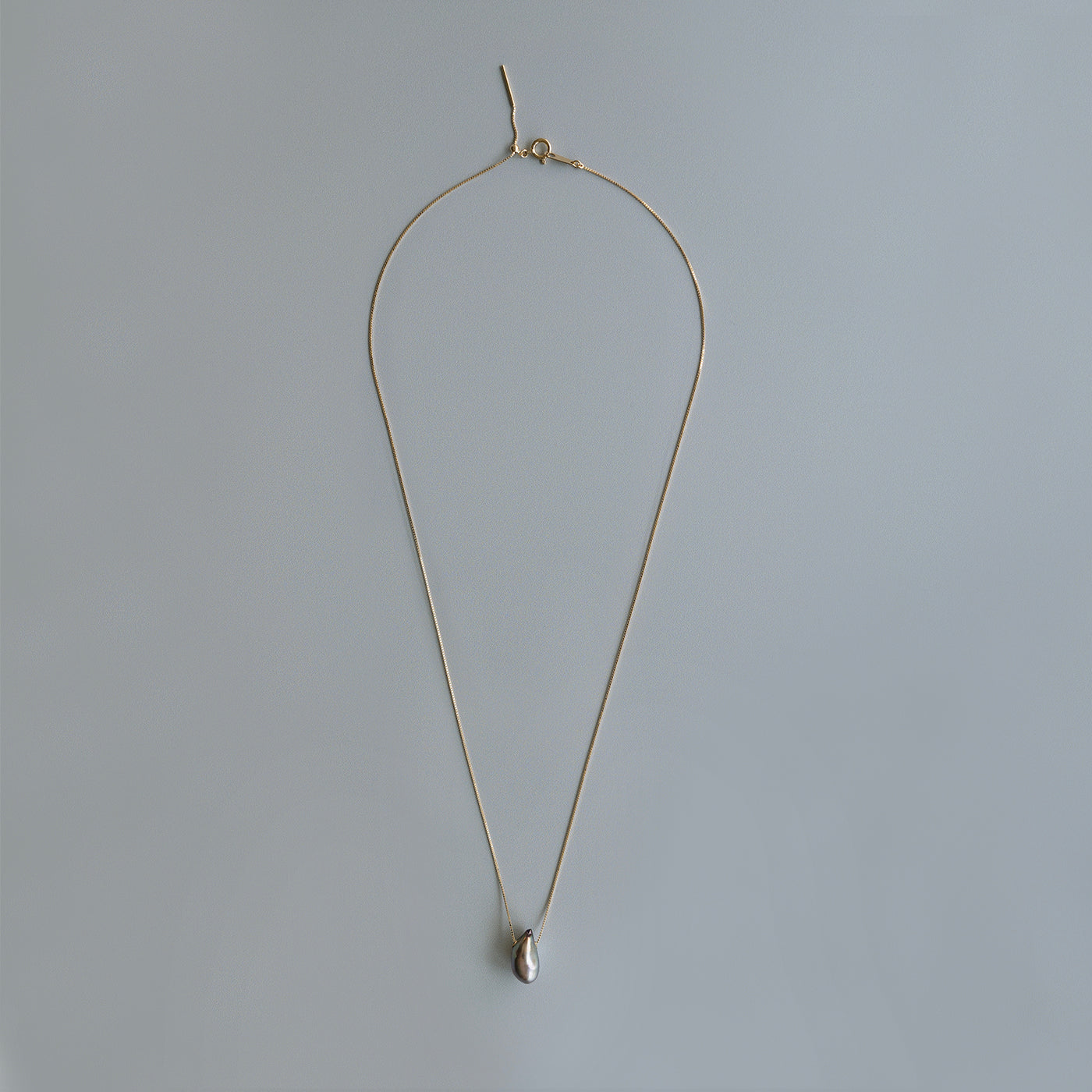 Pearl Tunnel Necklace - Tahitian Keshi