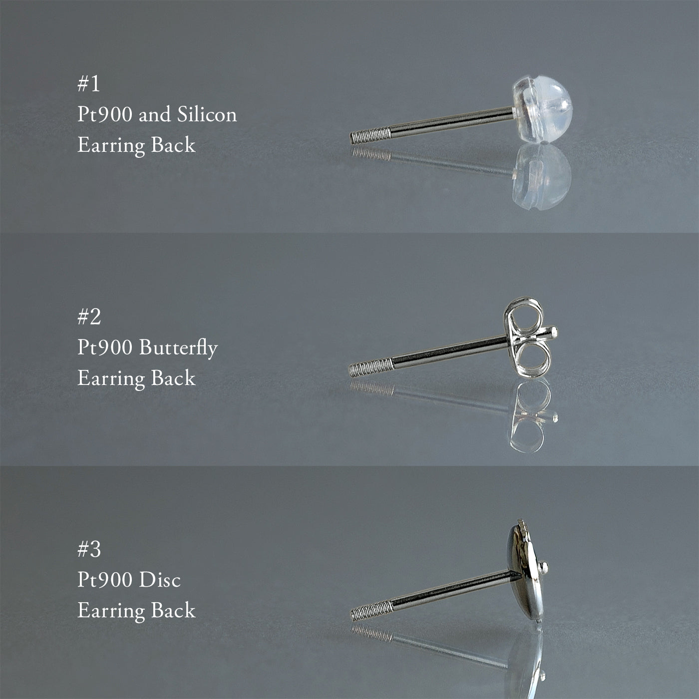 【BASE PARTS】18K YG Stud Earring with Butterfly Backing