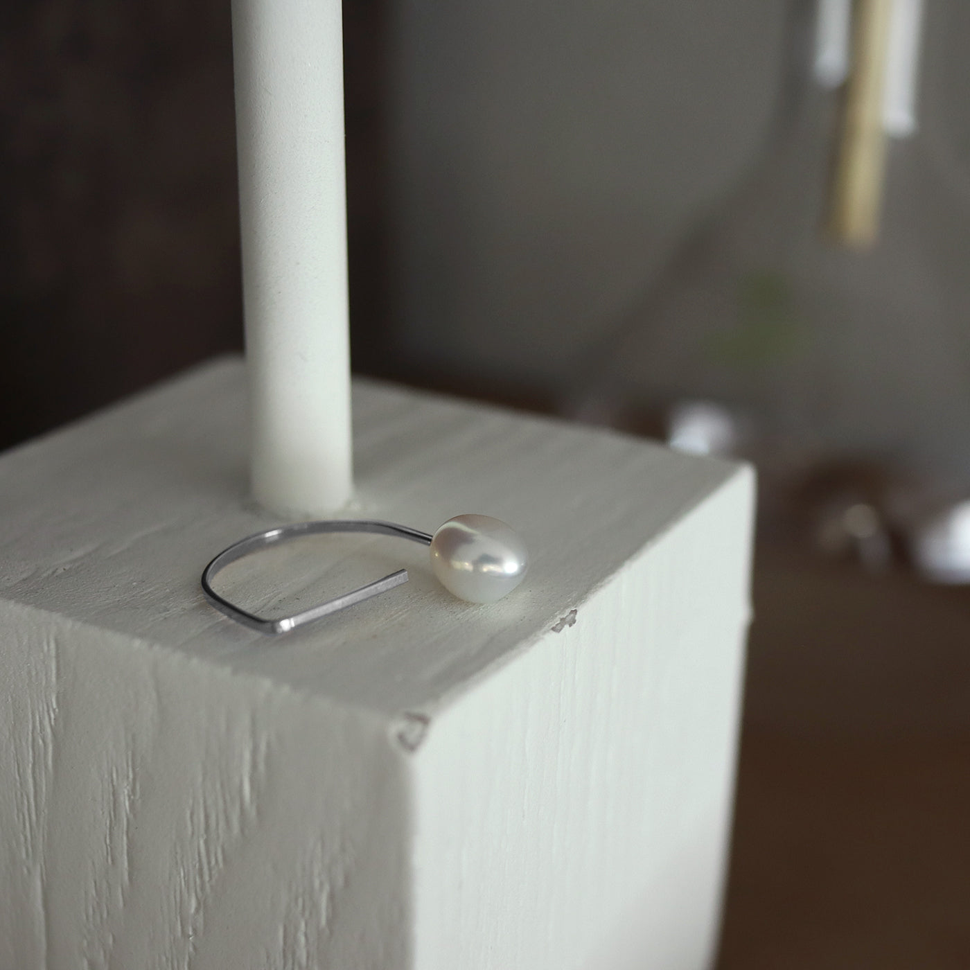【BASE PARTS】18K YG Fill Gap Ring