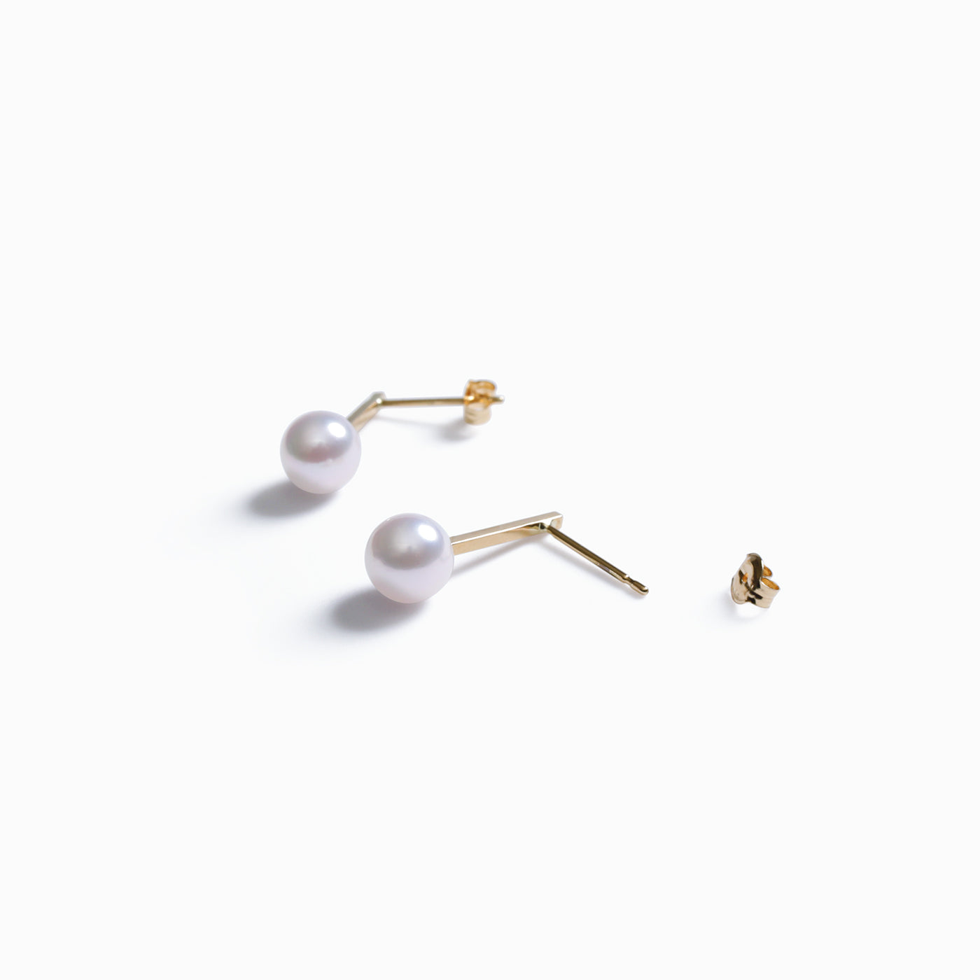 Akoya Quarter Note Earrings
