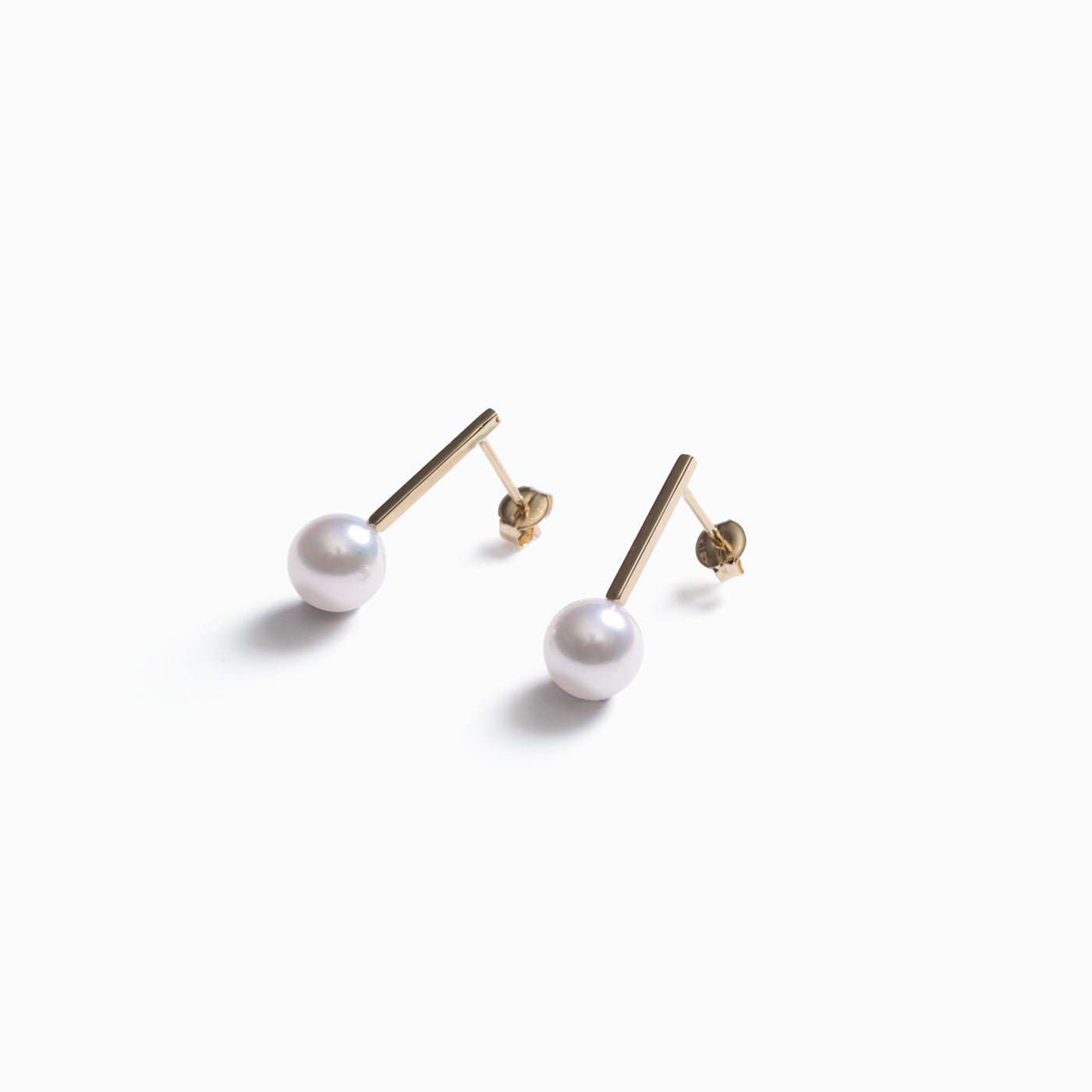 Akoya Quarter Note Earrings