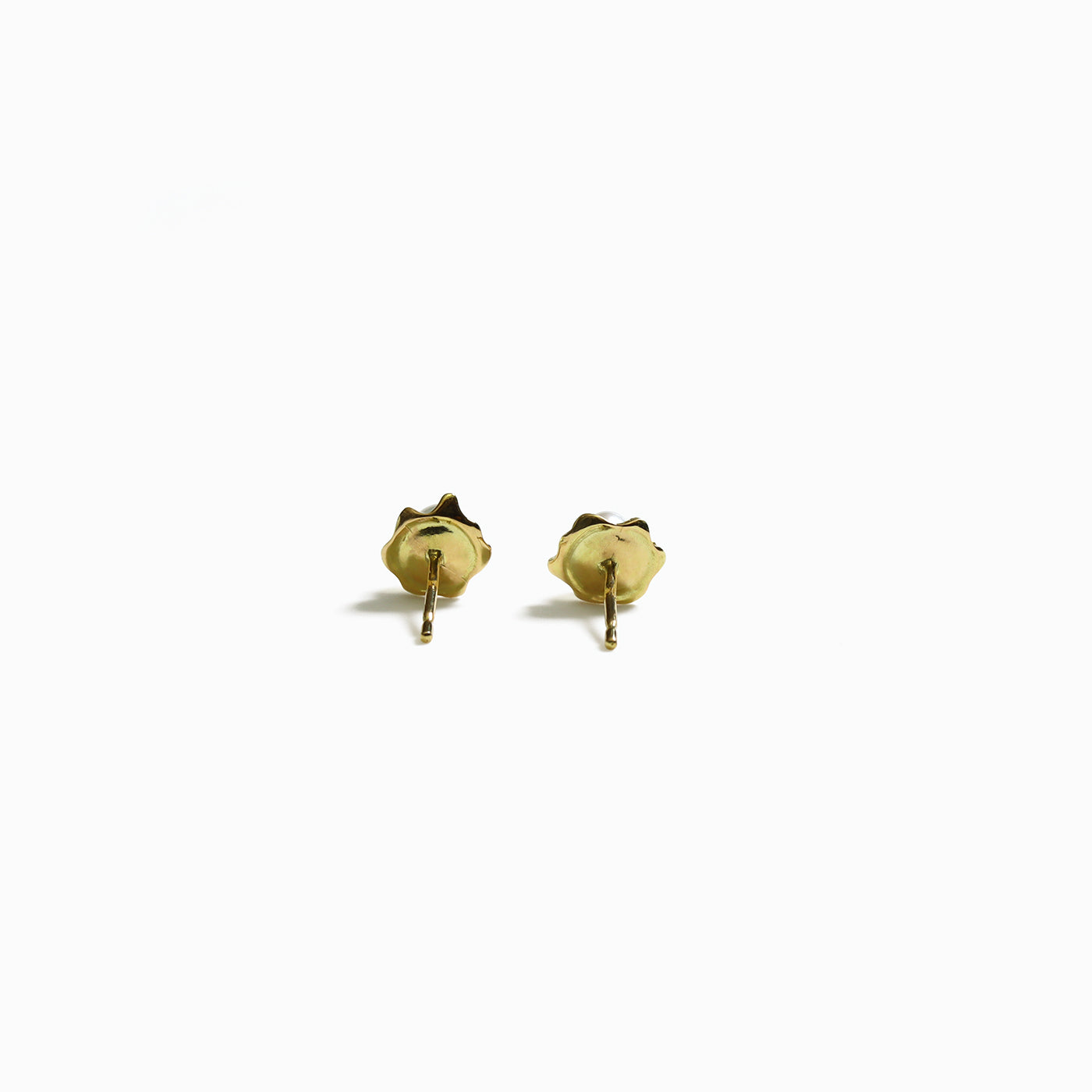 South Sea Keshi Sealing Flower Earrings